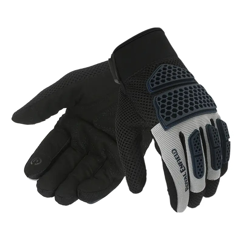 ROYAL ENFIELD STREET ACE V2 GLOVES - GREY
