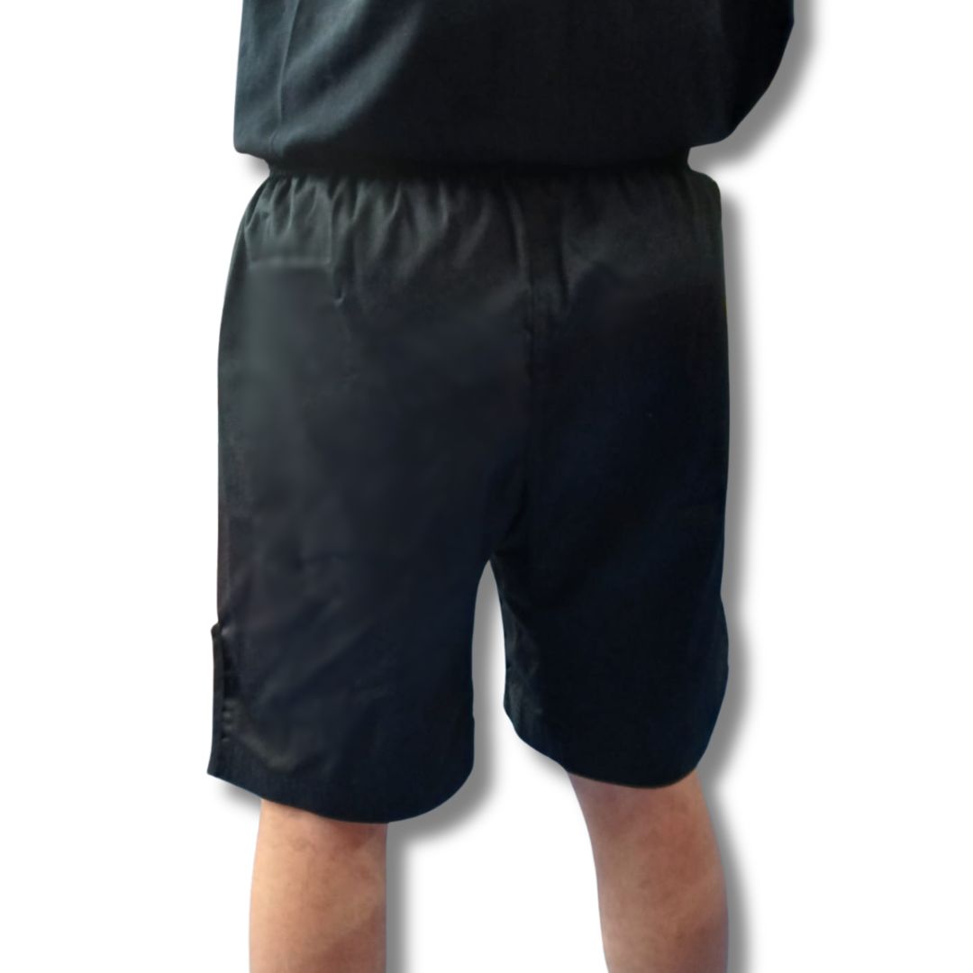 Pantalón Negro Corto Boxeo Logo