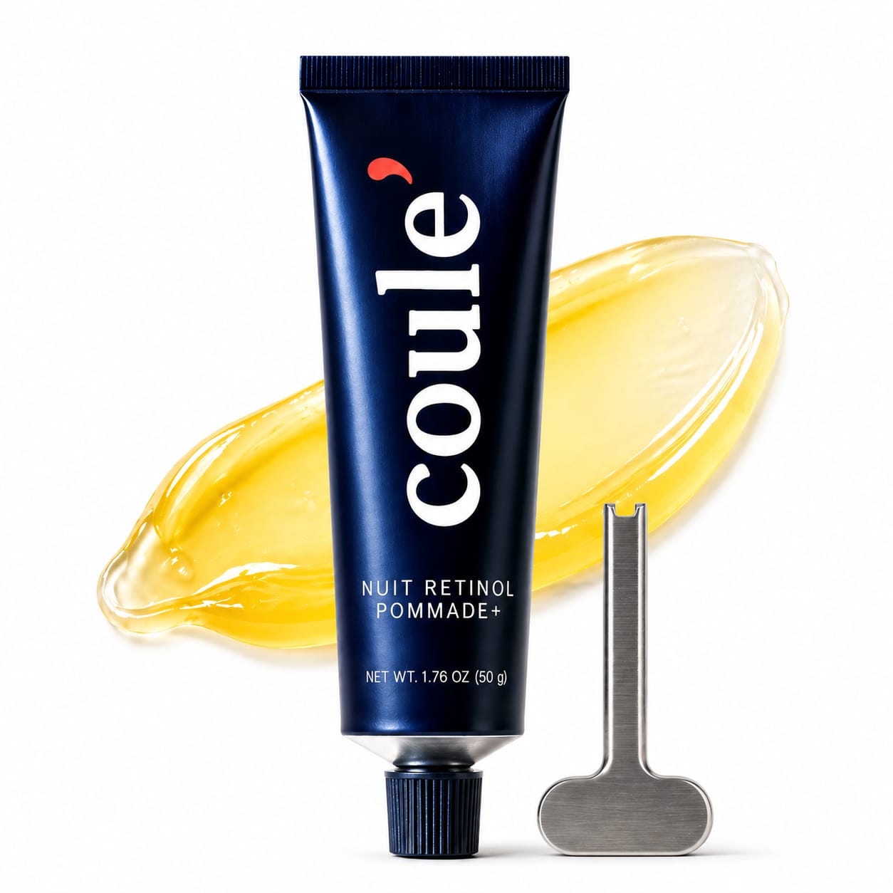 Coule’ Dual Active Retinoid Pommade 50g with Metal Tube Turner