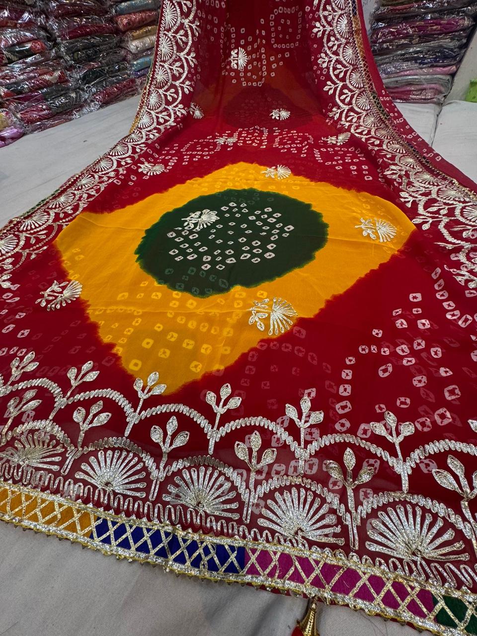 Georget Gotta Patti Sarees