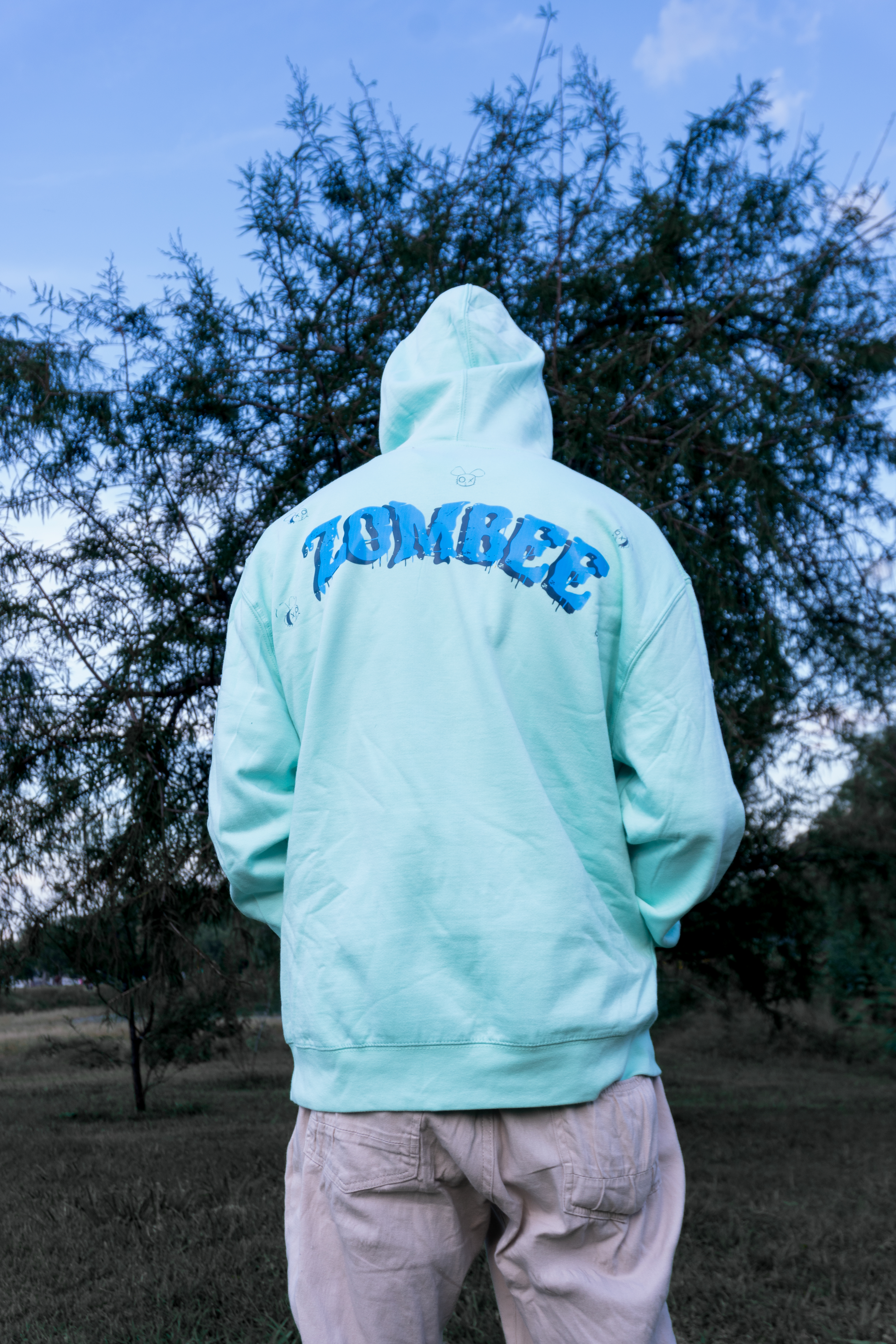 Hoodie Zombee Blue Berry