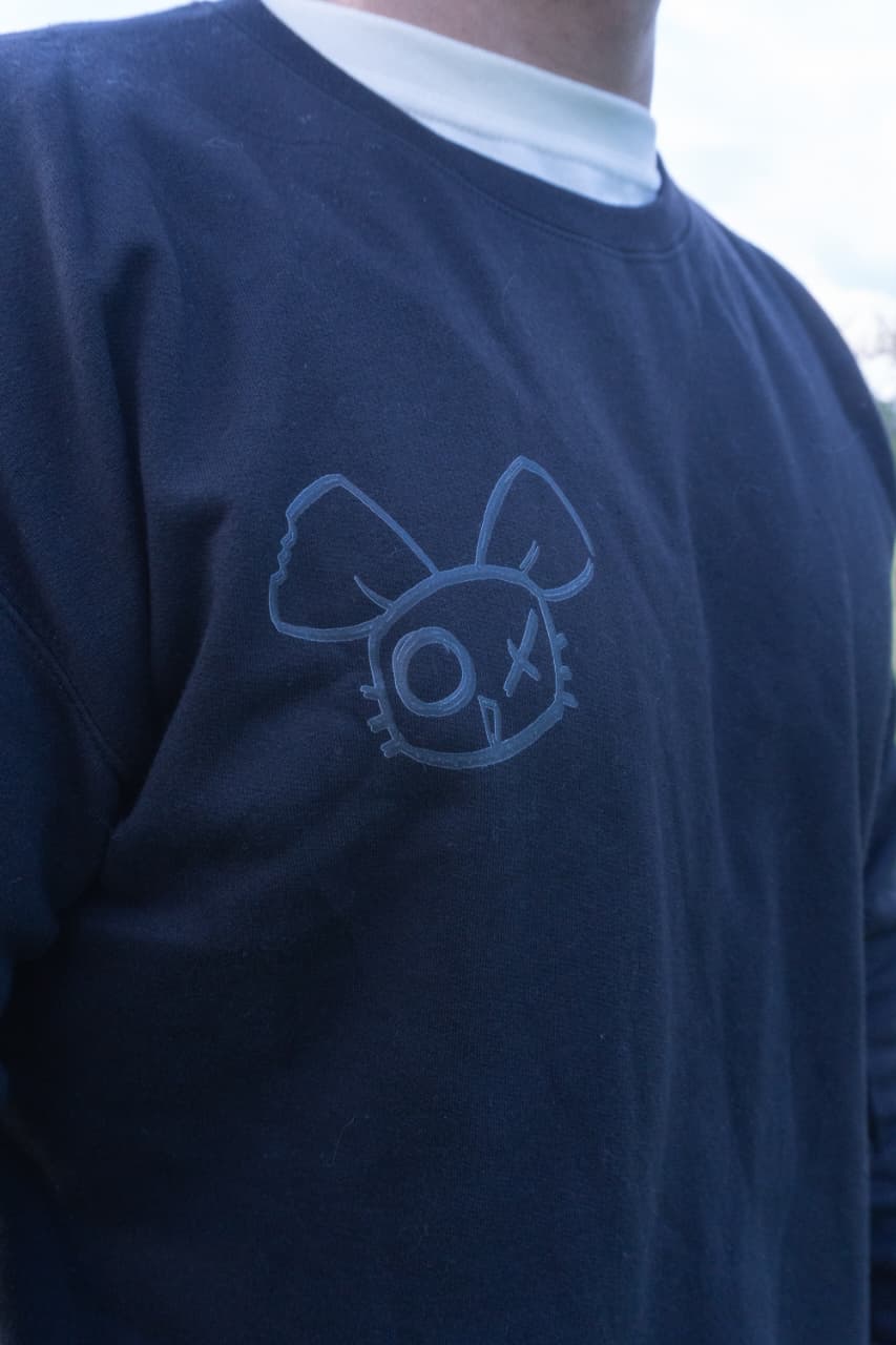 Sudadera clásica Negra