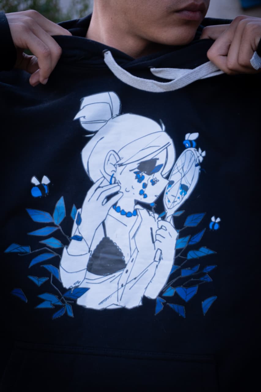 Hoodie Zombee Blue Berry