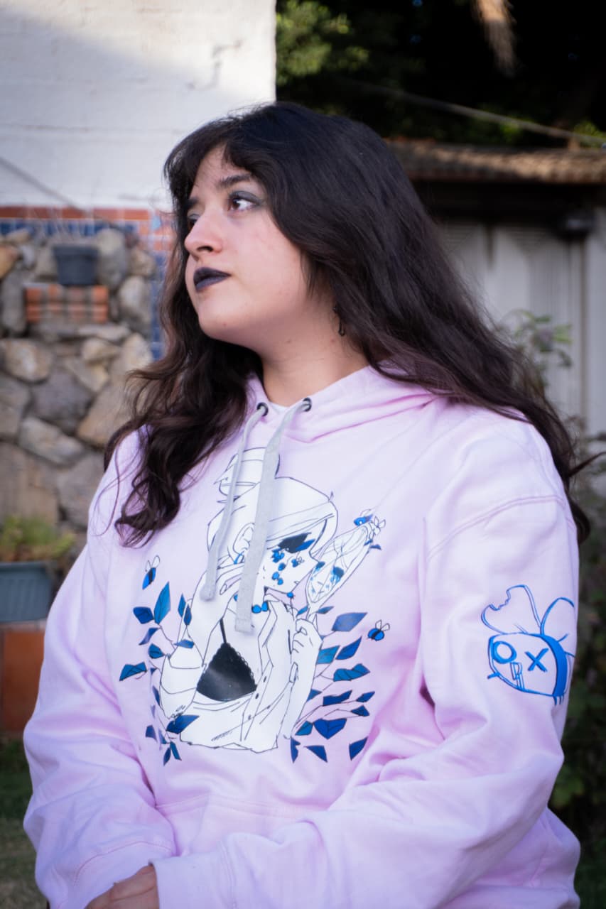 Hoodie Zombee Blue Berry