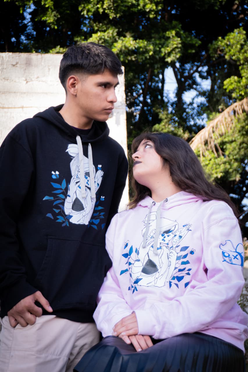 Hoodie Zombee Blue Berry