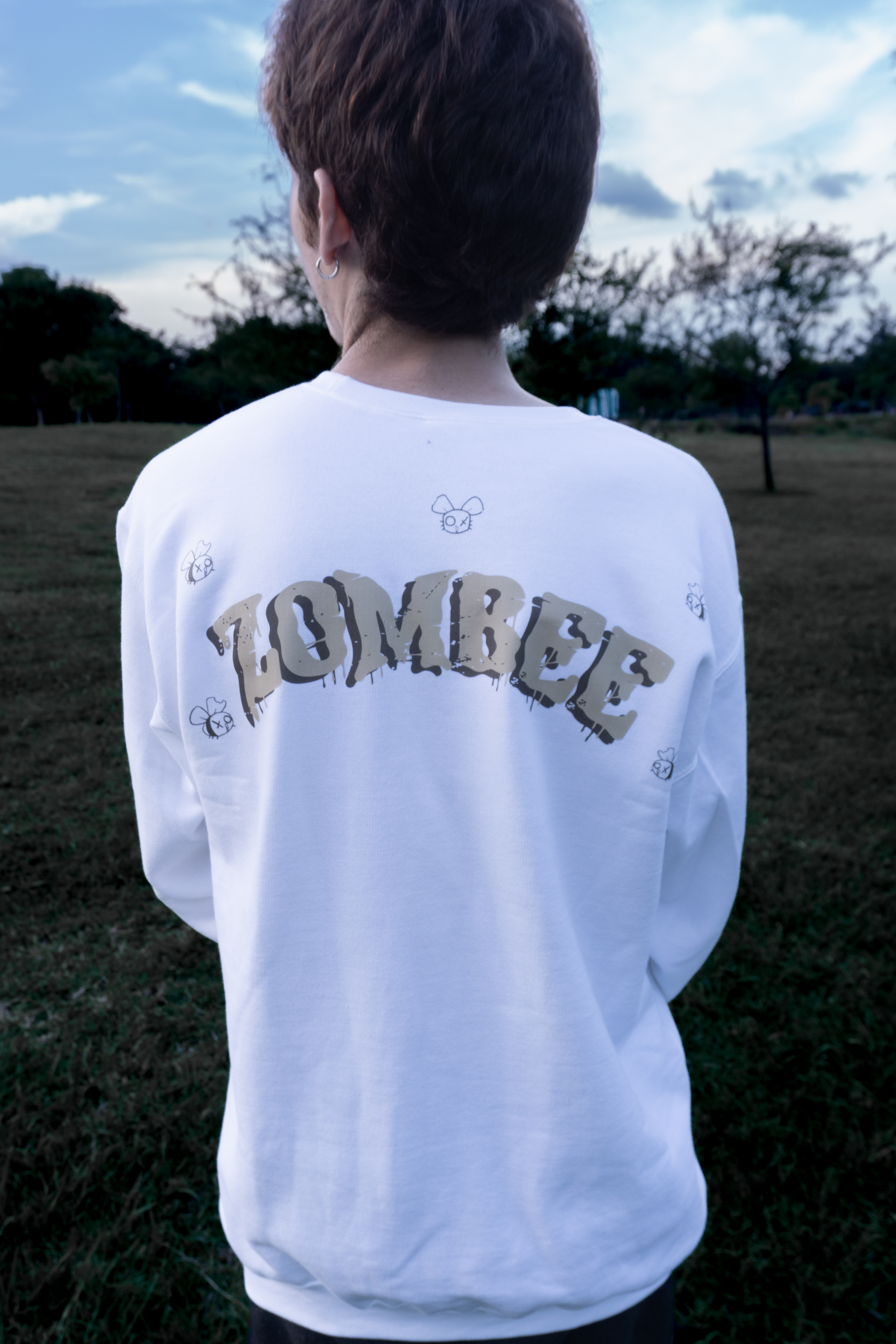 Sudadera clásica Blanca