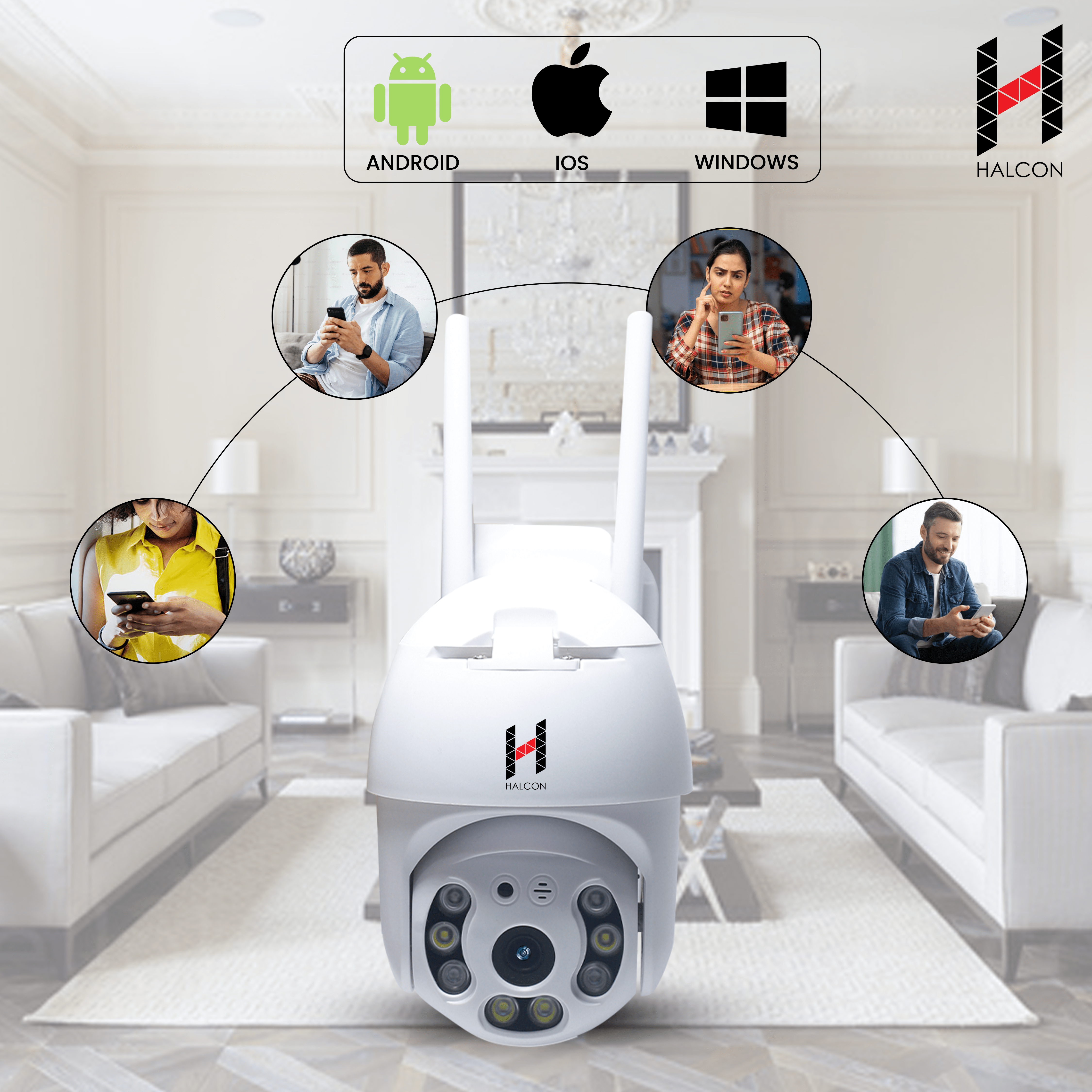 BHEEMA- 2.4 MP OUTDOOR WIFI CAMERA