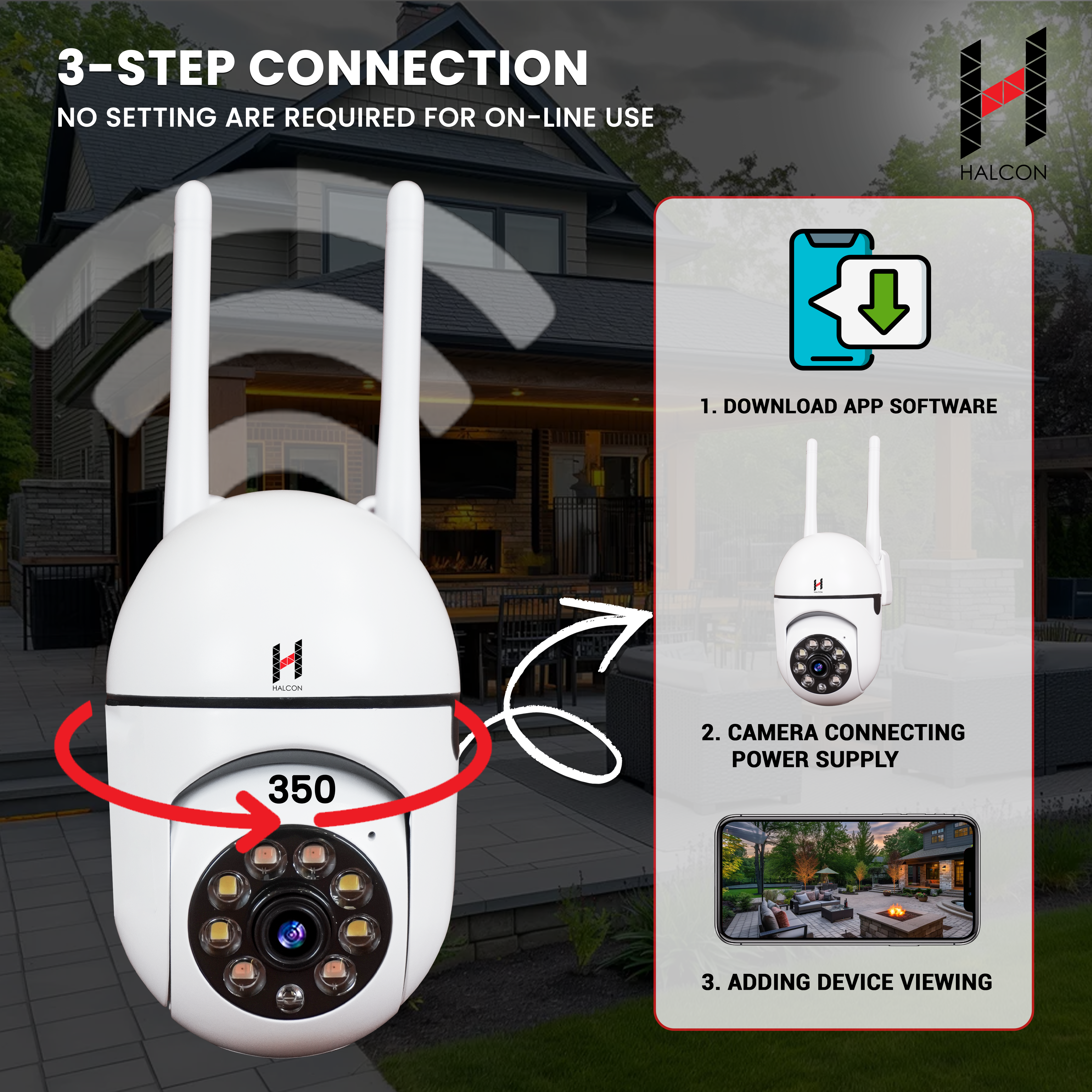 Arista - 2.Mp-FHD-Wireless Security Camera