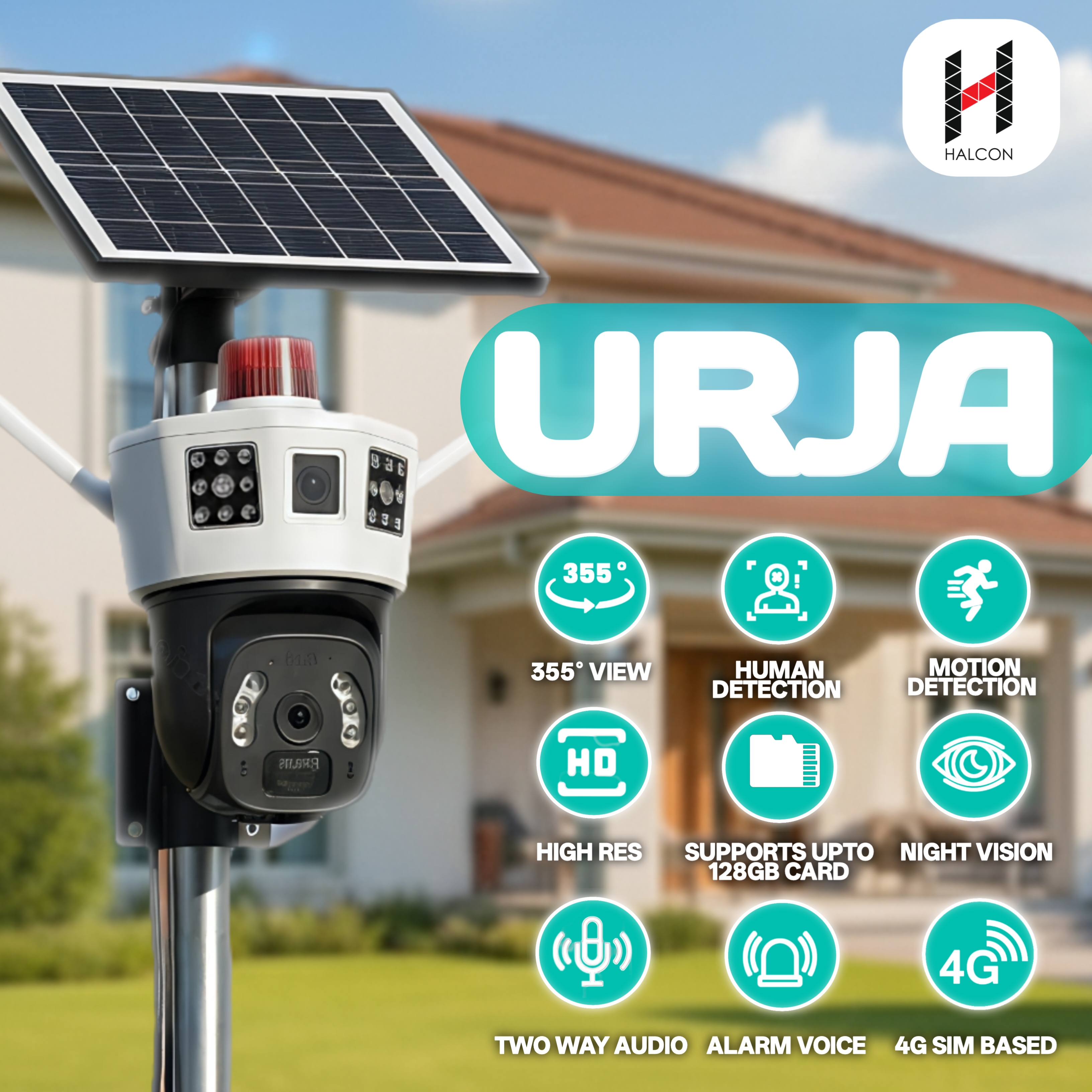 URJA-DUAL LENS SOLAR POWERED 