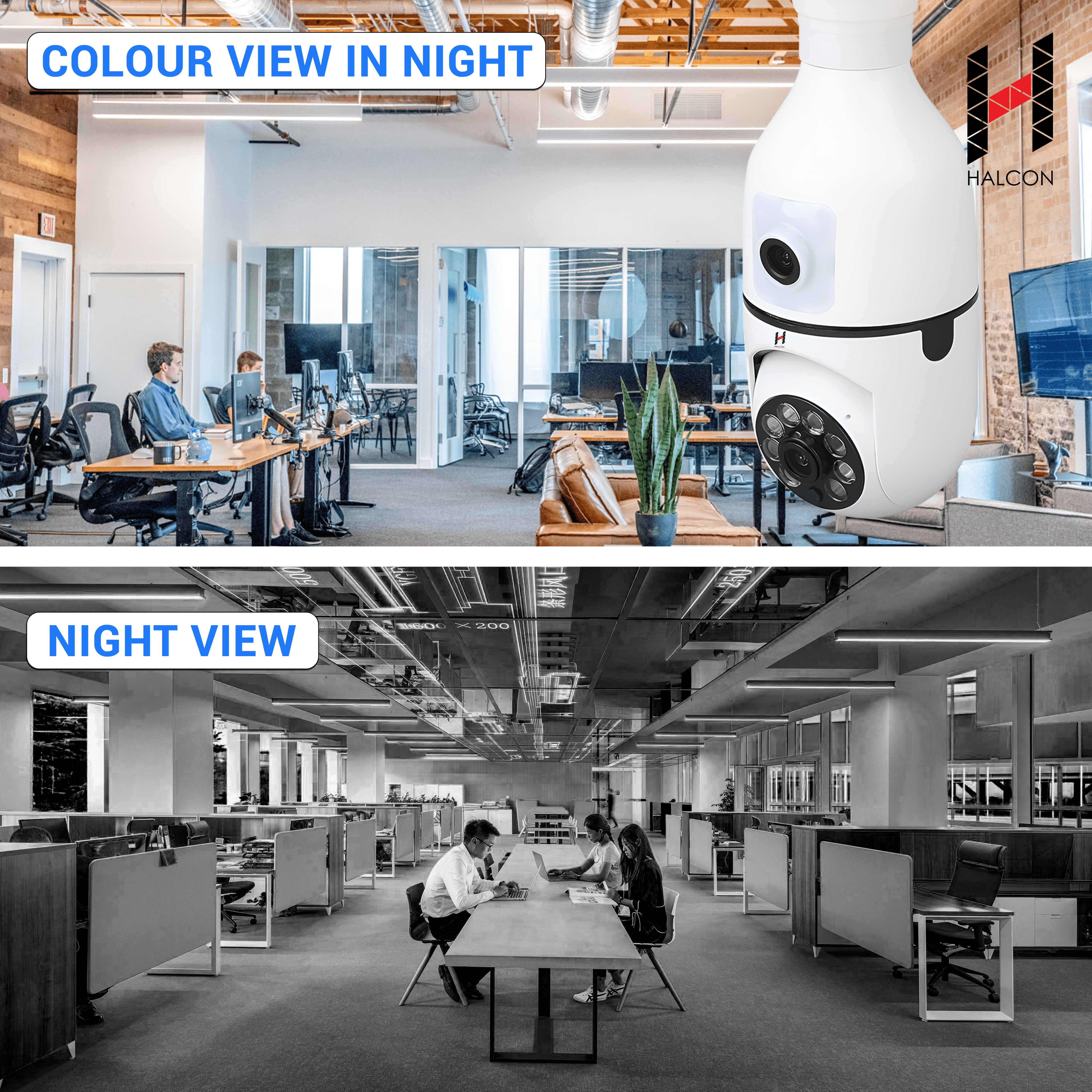 Chetak- 3+3 Mp H-8 Indoor Cam