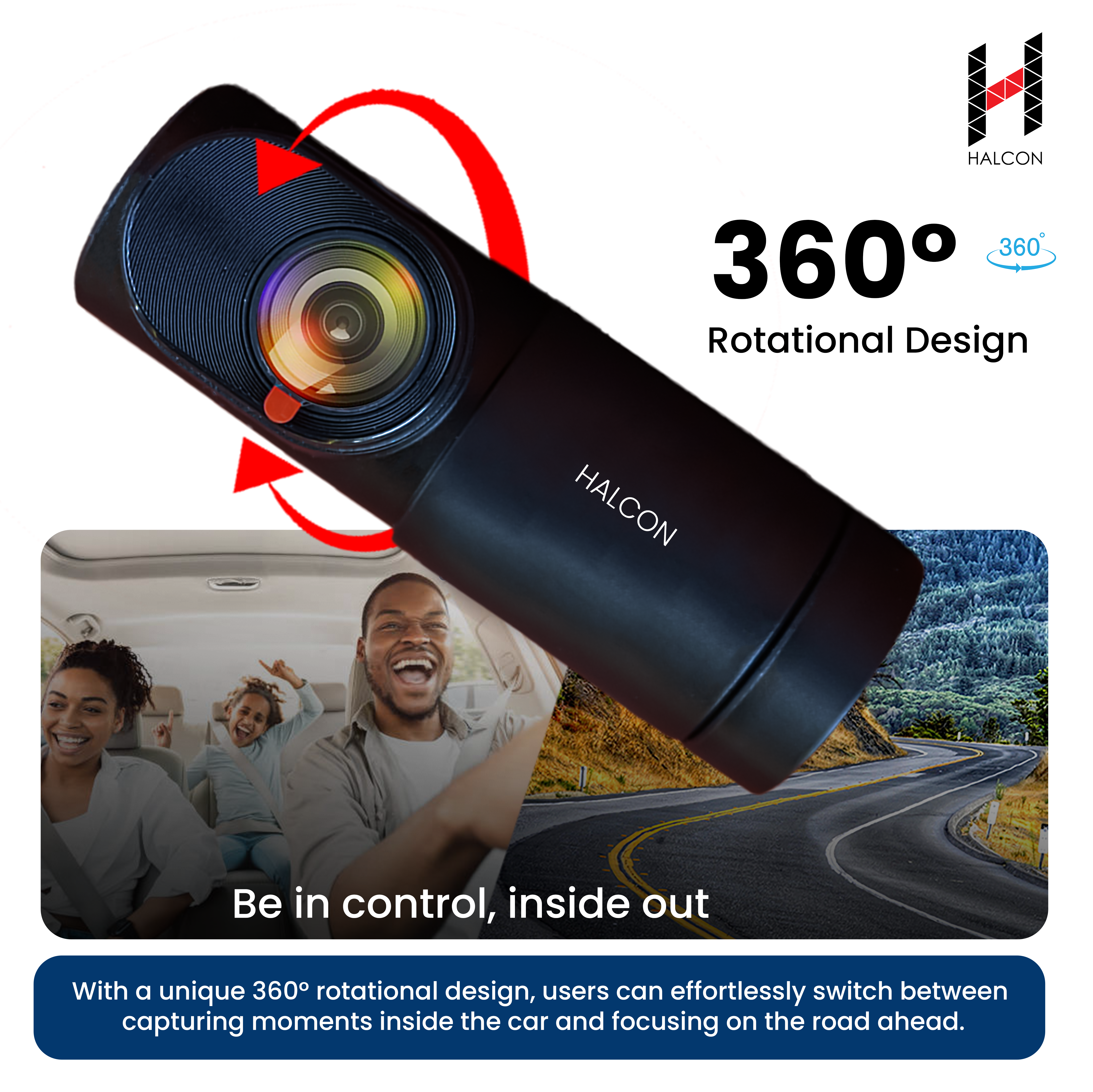 HALCON-Light- Dash Camera