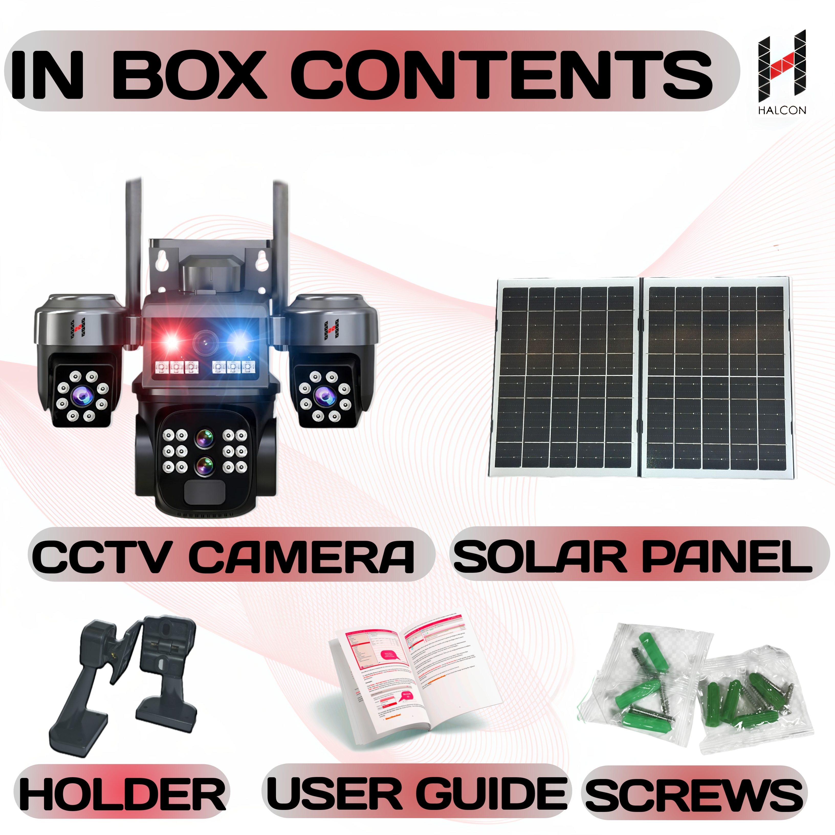 URJA-2 Solar Powered 5+5+5 MP 10X Optical Zoom