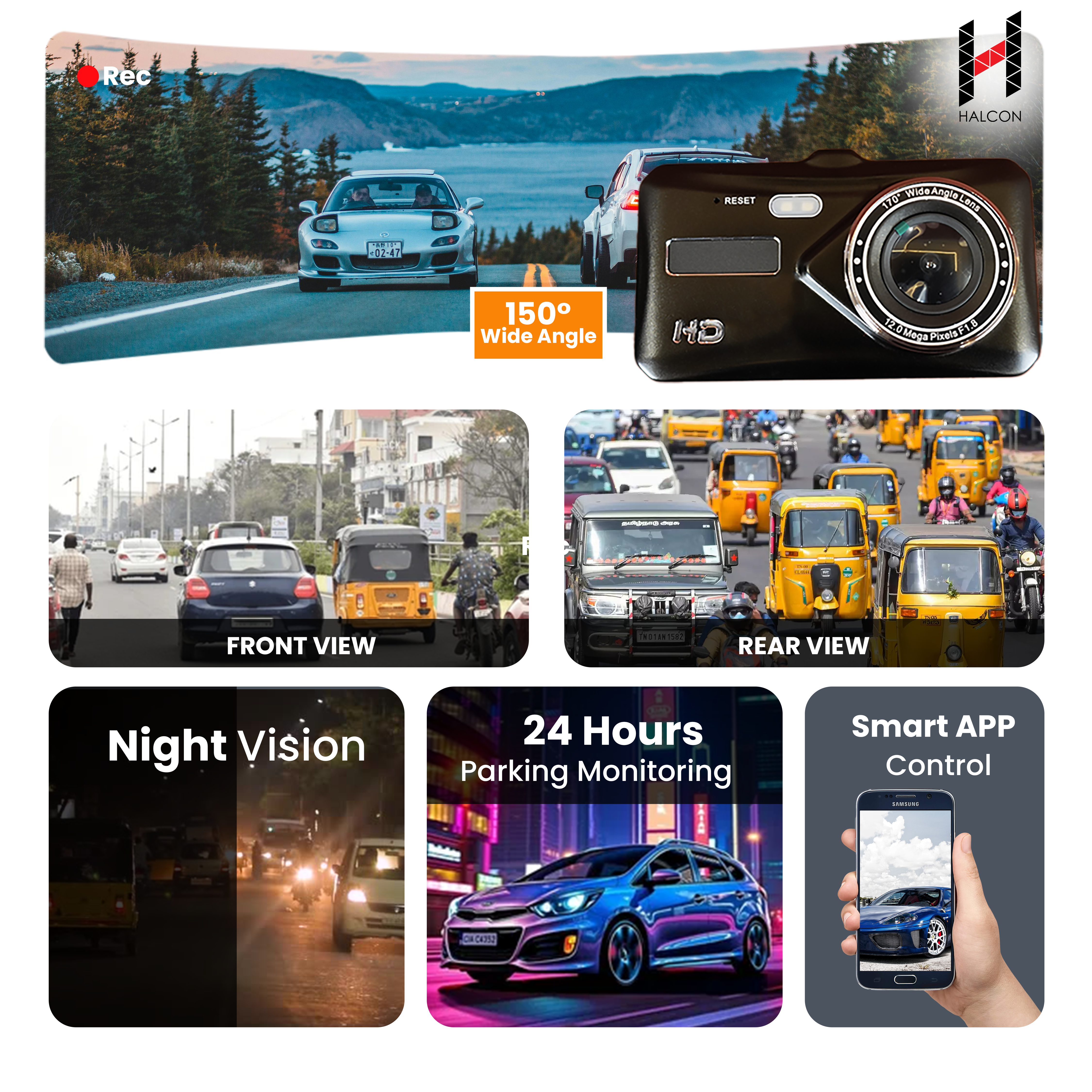 Eco Car Dash Camera Kit