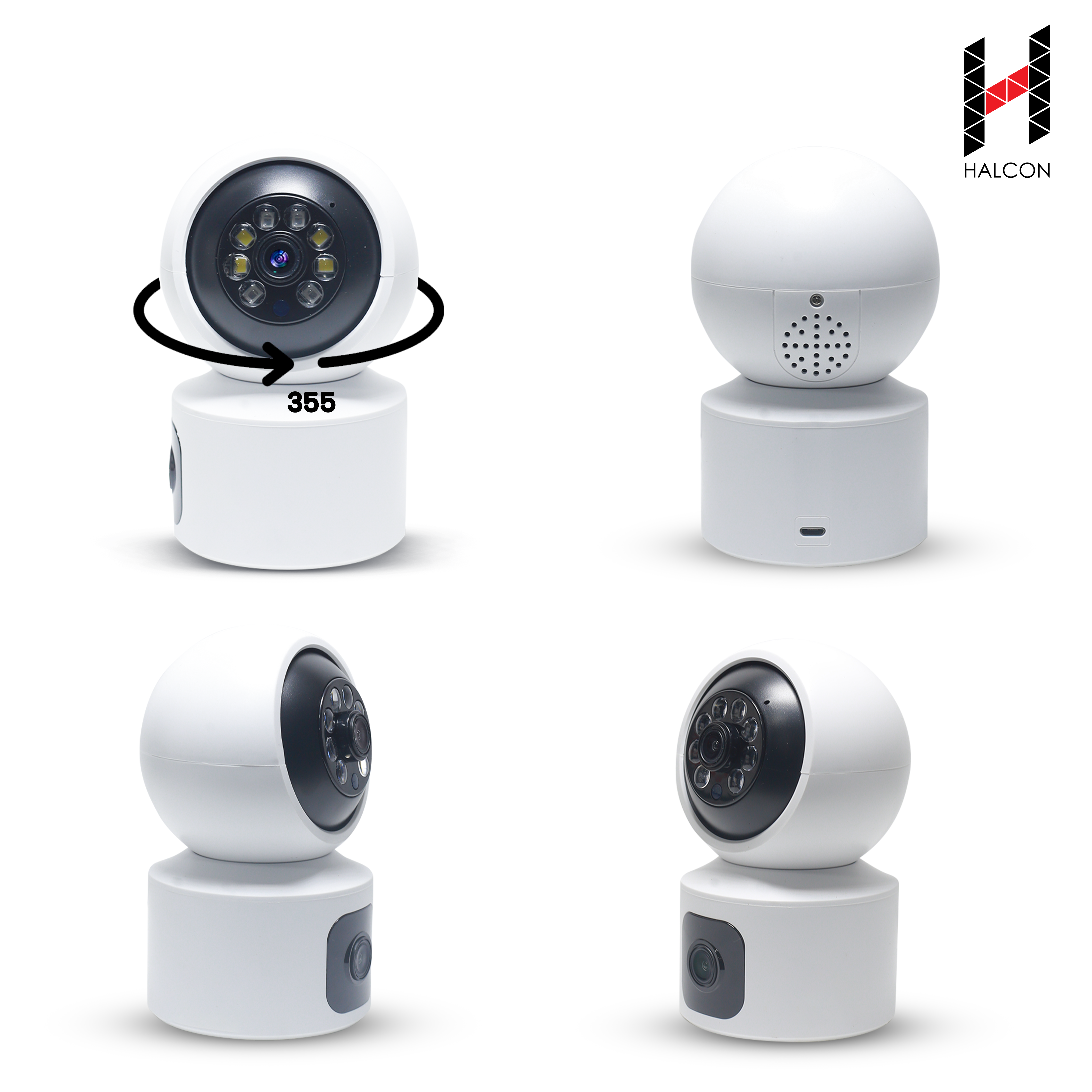 TEJAS-H-7  3+3MP Dual Lens Indoor Camera