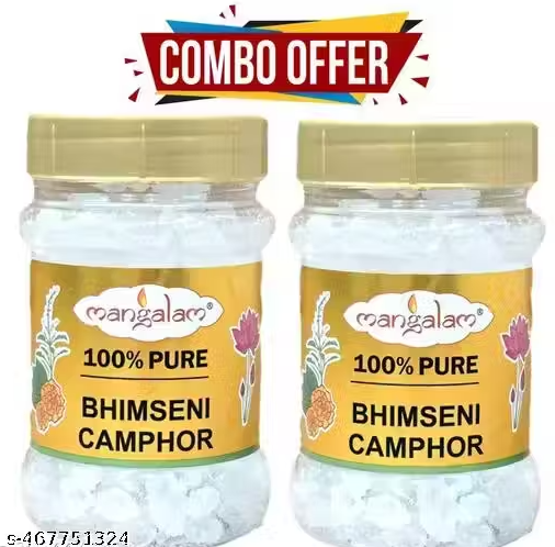 Camphor || pure Kapoor 100gm (50gm +50gm )