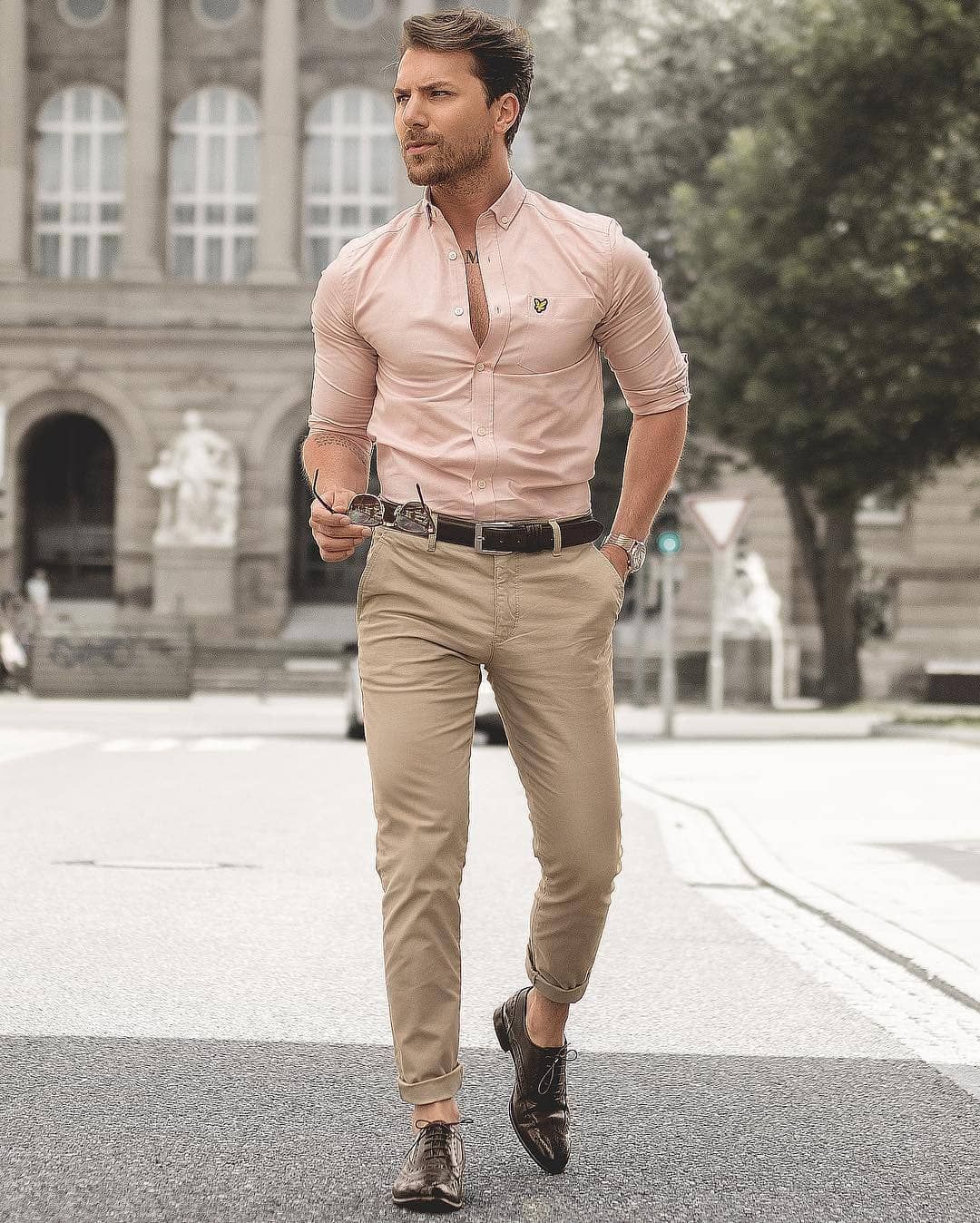 Men's Slim Fit Dress Shirt
