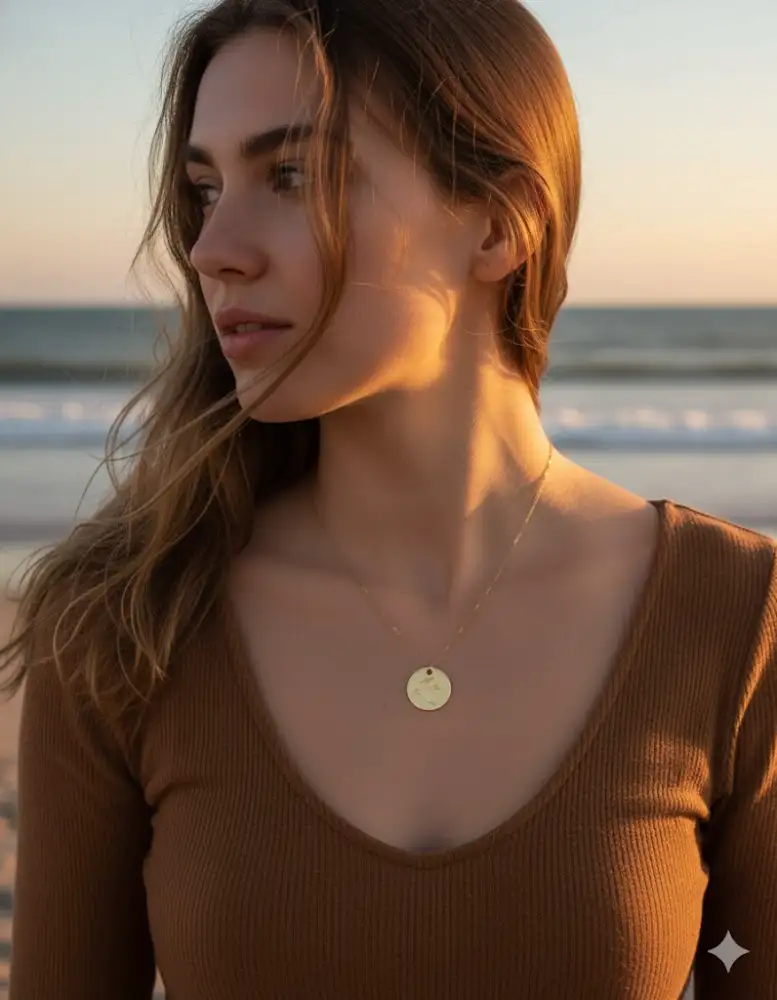 Médaille Colombe dorée - légère et poétique, esprit liberté