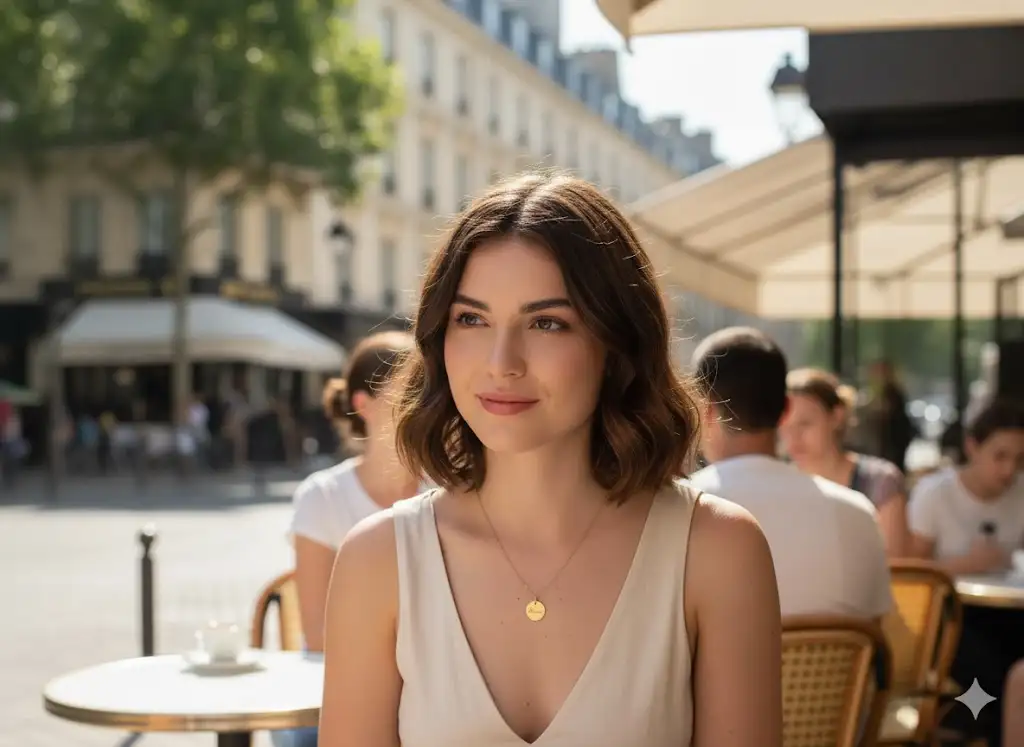Collier Doré Médaille “Merci” – Création Française en Acier Inoxydable