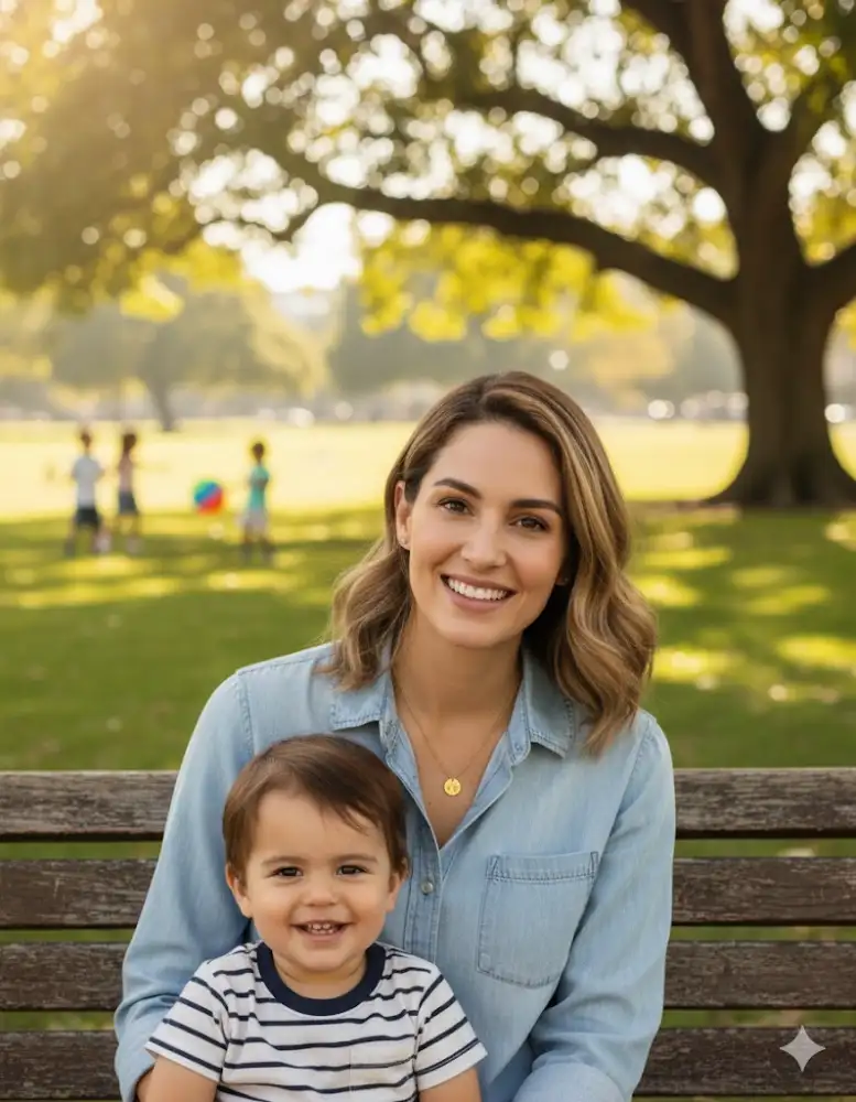 Médaille mains dorée - tendresse et amitié, symbole délicat