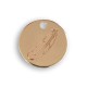 MÉDAILLE SYMBOLE DORÉ PLUME