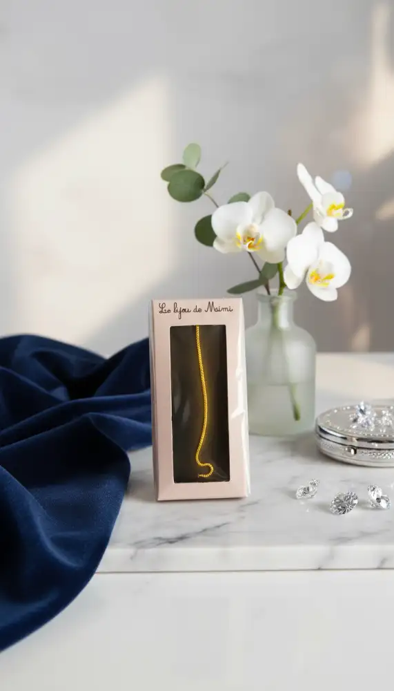 Bracelet chaîne doré - fin et raffiné pour un style élégant au quotidien