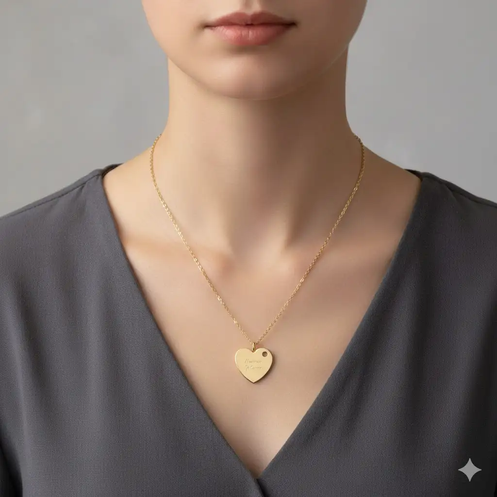 Bracelet Doré Médaille "Je T’M Maman" – Acier Inoxydable, Création Française