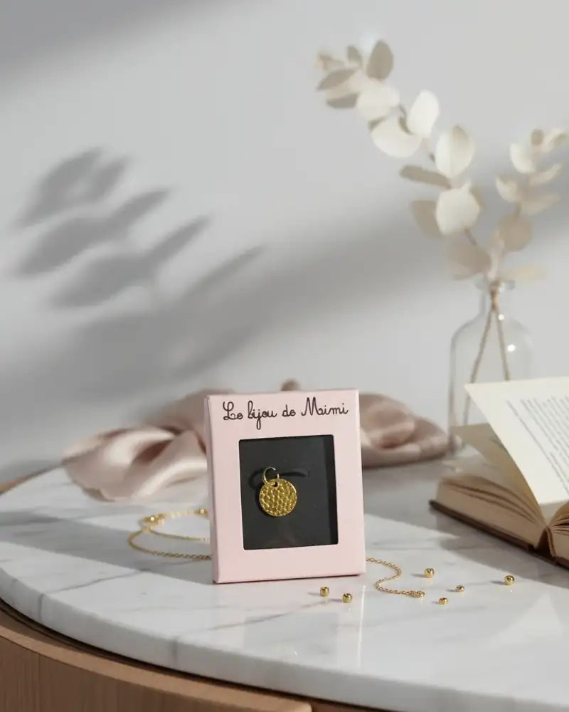 Médailles Géométriques Dorées | Design Moderne Minimaliste