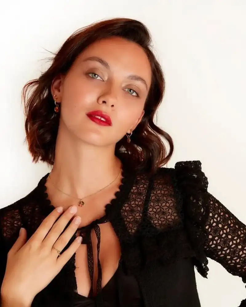 Collier Doré Médaille Duo Coccinelles – Création Française en Acier Inoxydable  