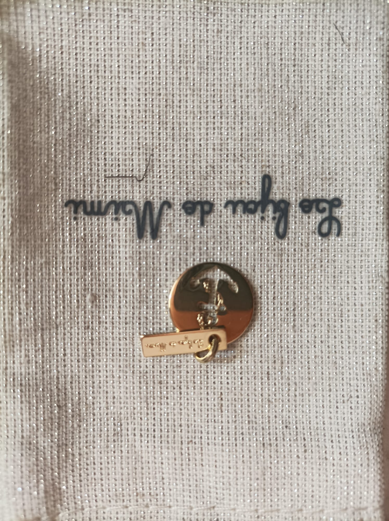 MÉDAILLE SYMBOLE DORÉ ANCHOR