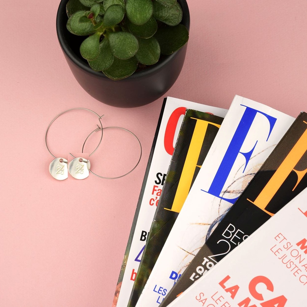 Médaille Initiale Dorée Z — Les Bijoux de Mimi
