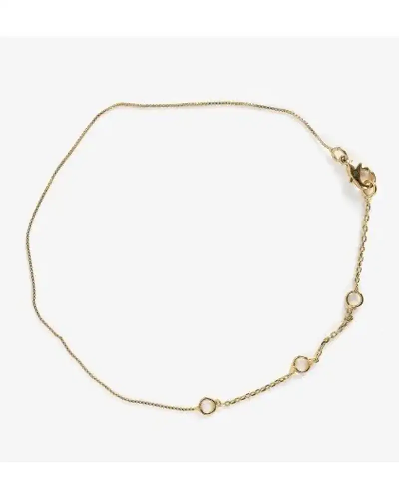 Bracelet chaîne doré - fin et raffiné pour un style élégant au quotidien