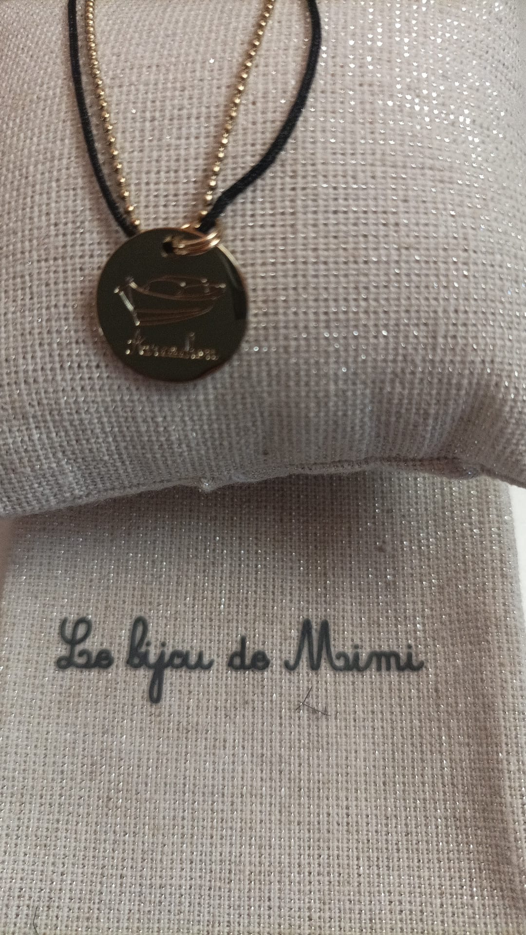 MÉDAILLE SYMBOLE DORÉ ARCACHON