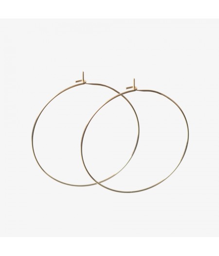 Boucles d'oreilles créoles 20mm-les bijoux de mimi