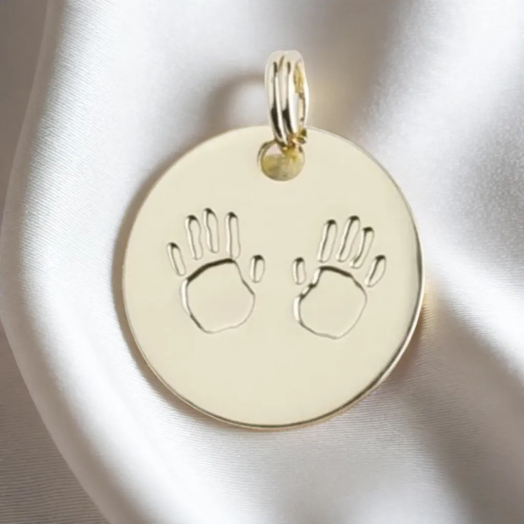 Kit Naissance Bracelet + Médaille Bébé Doré