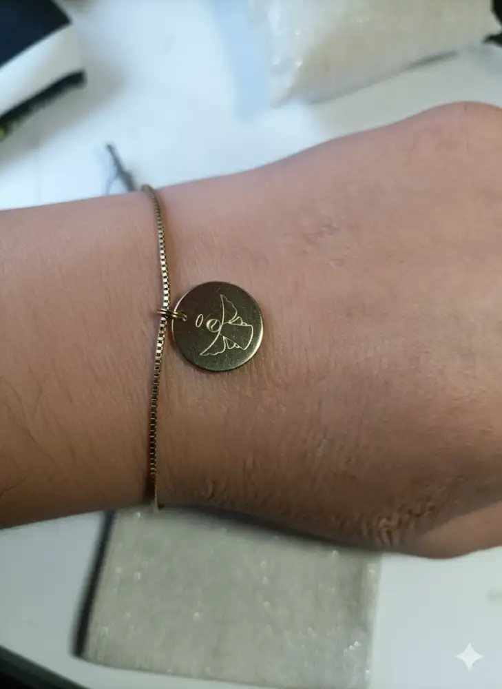 Ensemble Bracelet Ange Doré | Protection & Douceur Éternelle