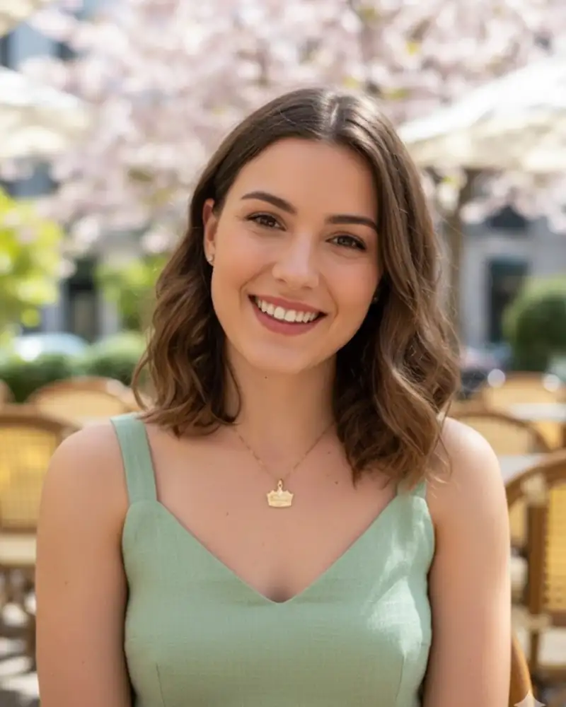 Médaille couronne dorée - raffinement royal et féminin