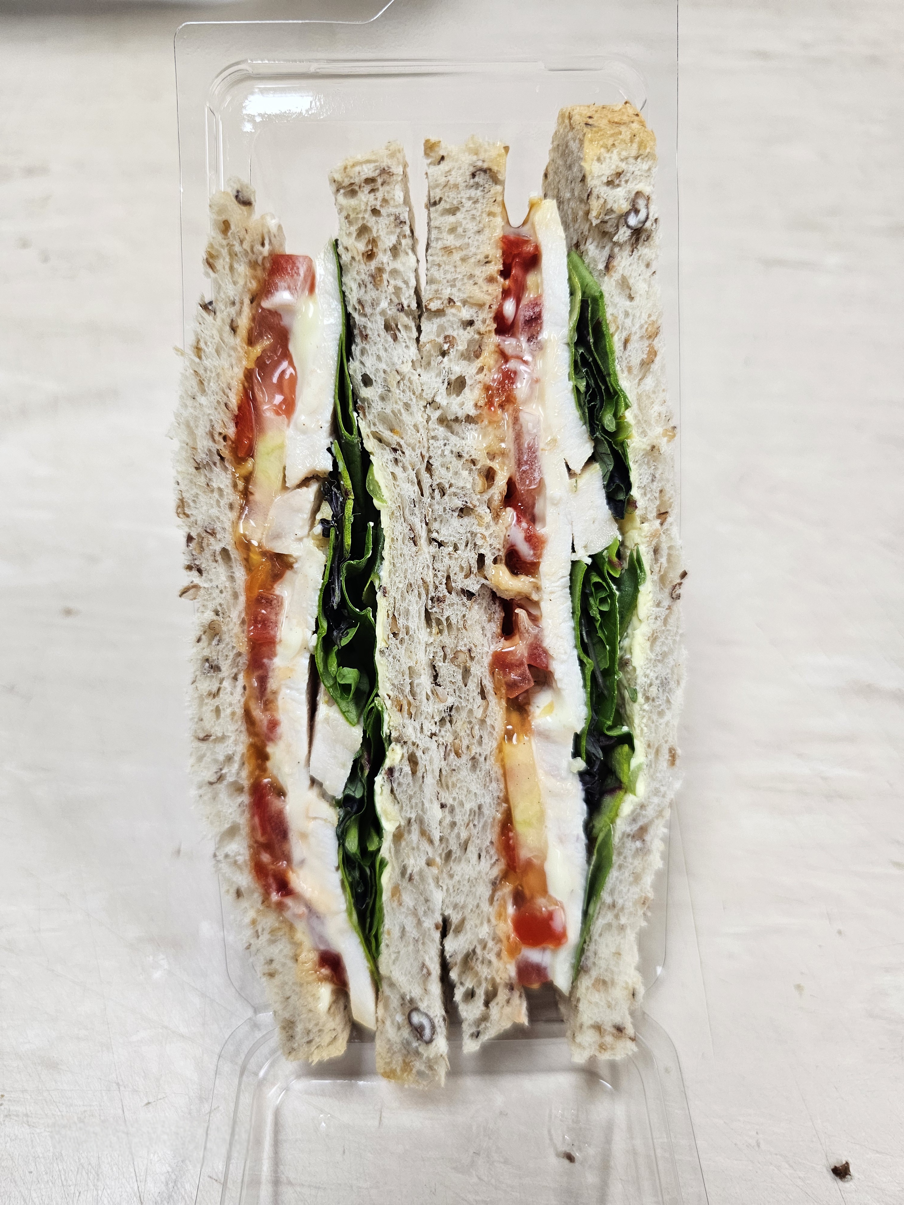Chicken Salad Chutney Sandwich