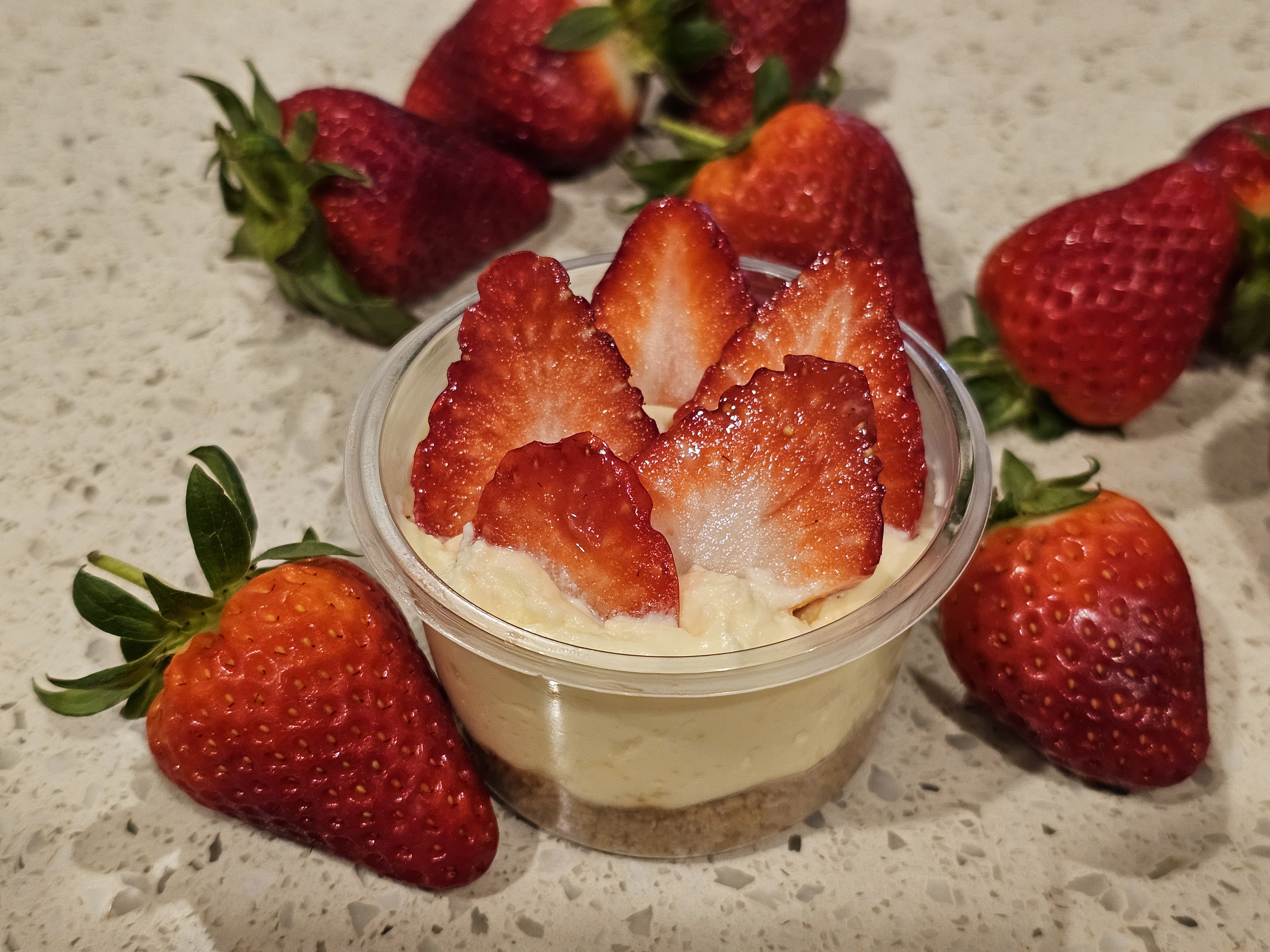 Strawberry Cheesecake Cup