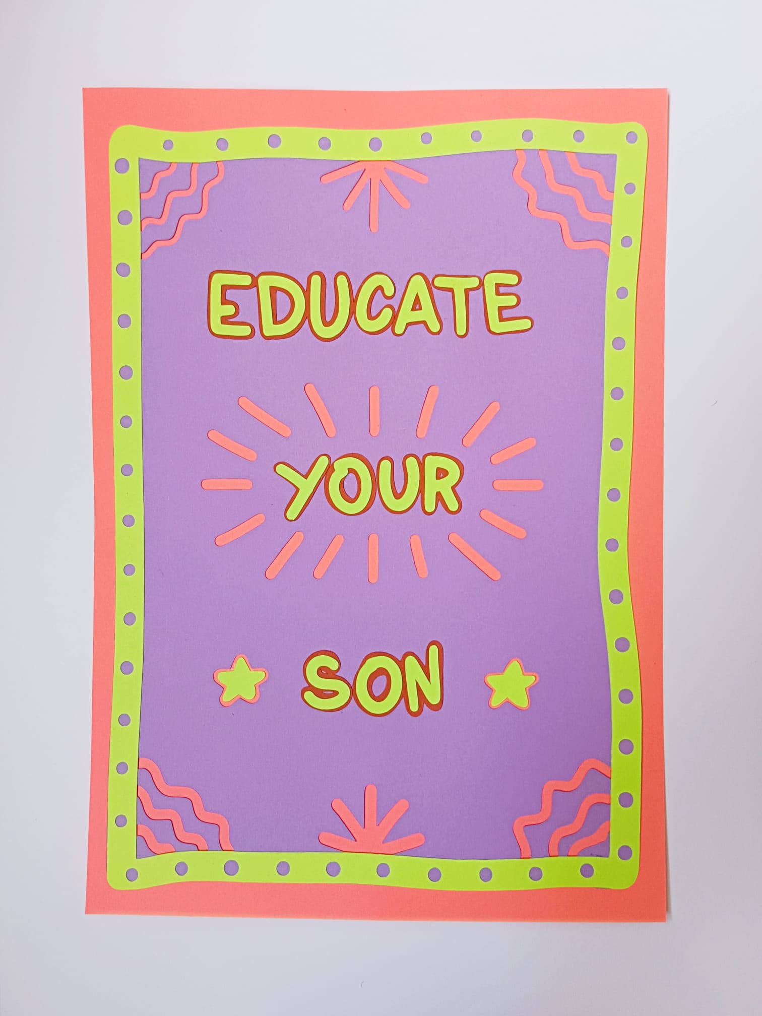 Educate rour son | violet