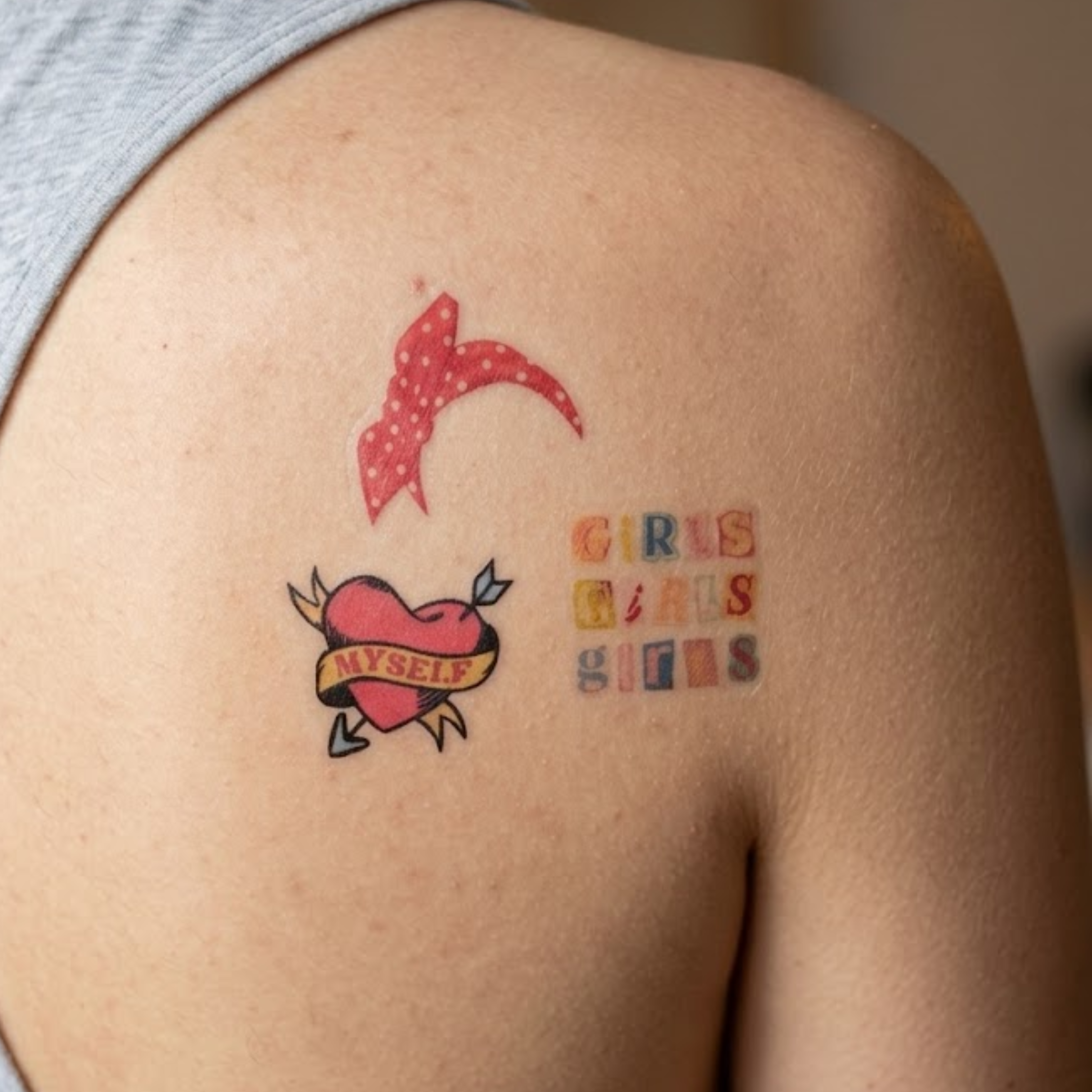 Tatouages féministes éphémères