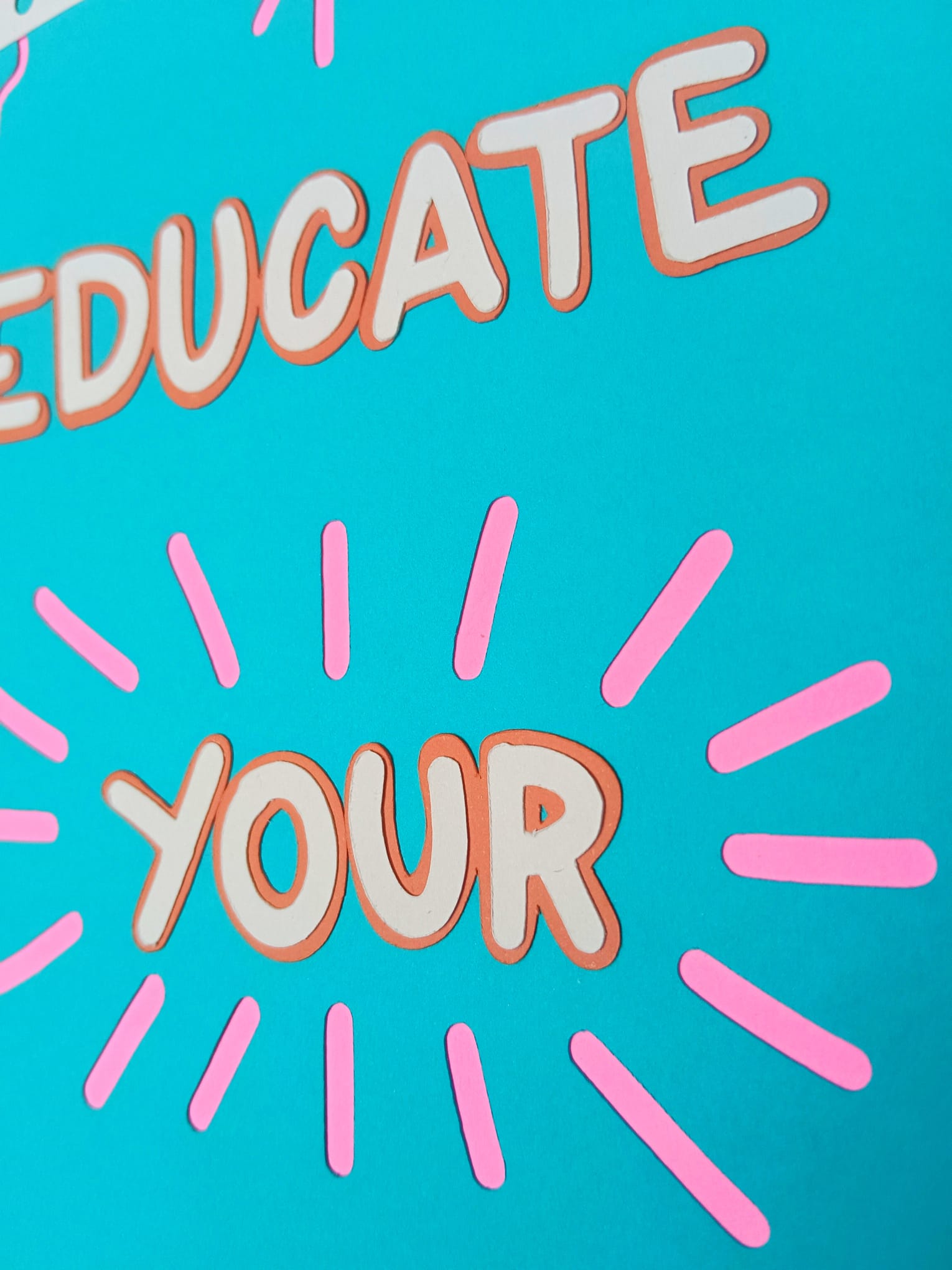 Educate your son | Bleu