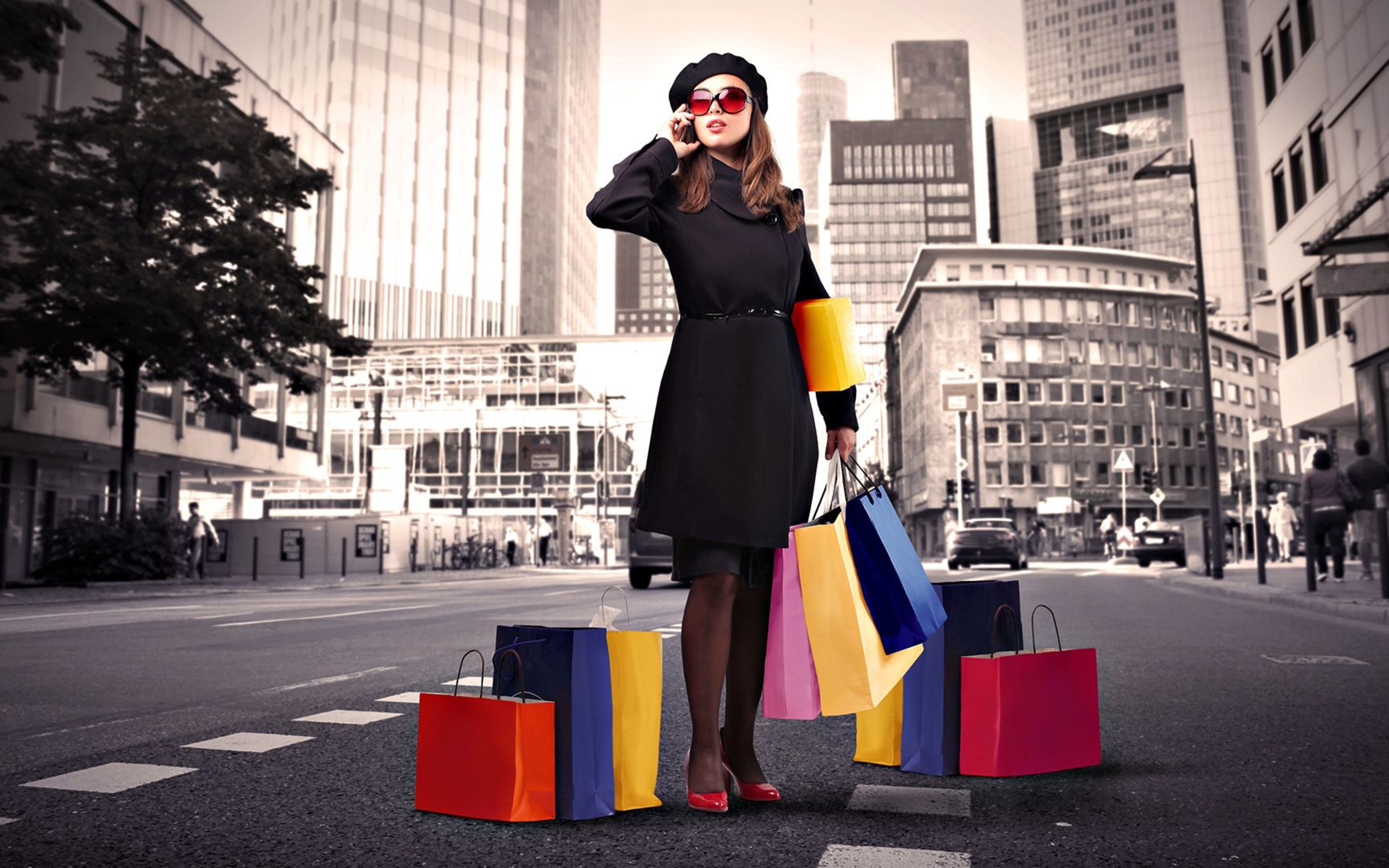 Colorful Shopping Bags