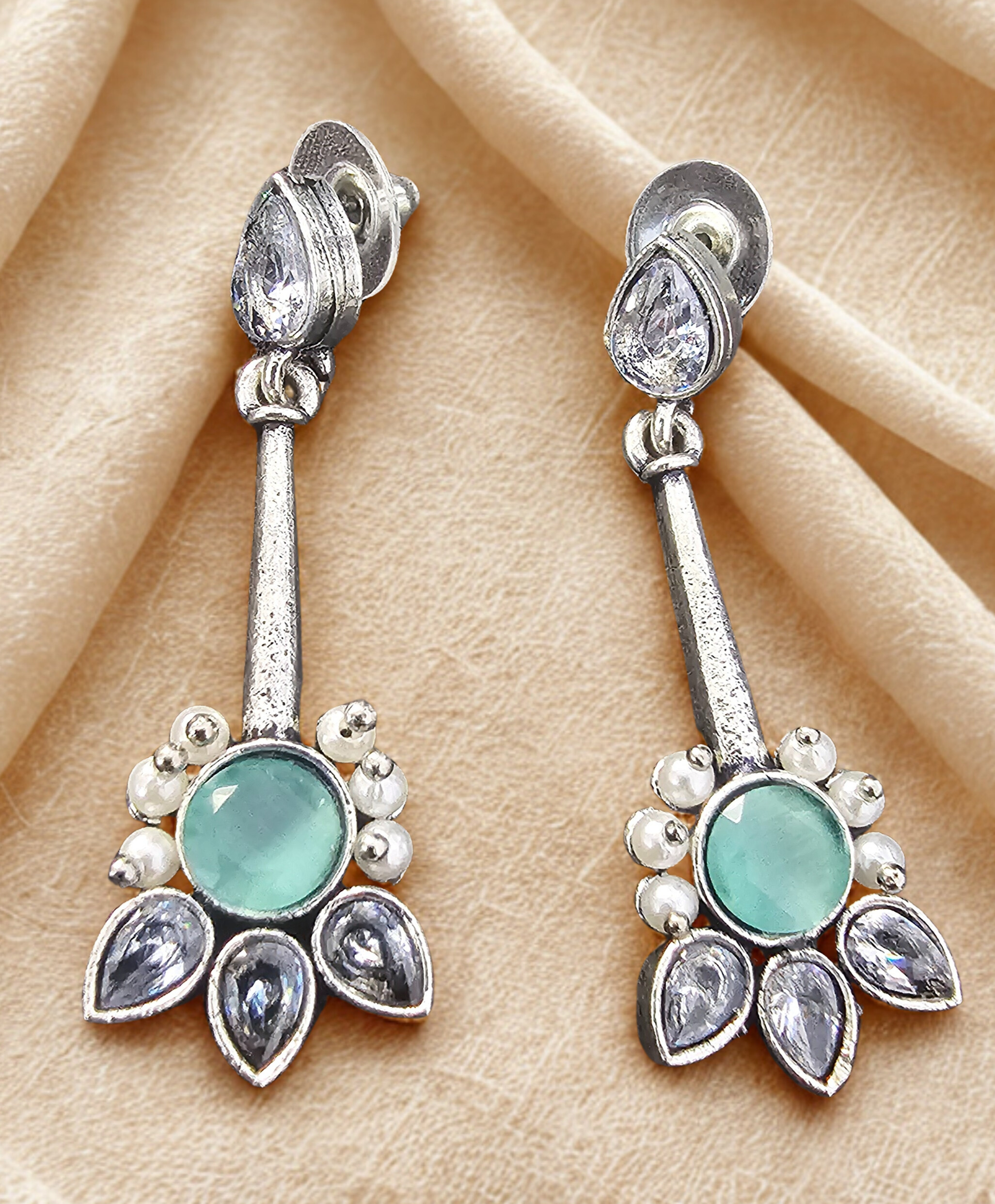 Elegant Silver Dangle Earrings