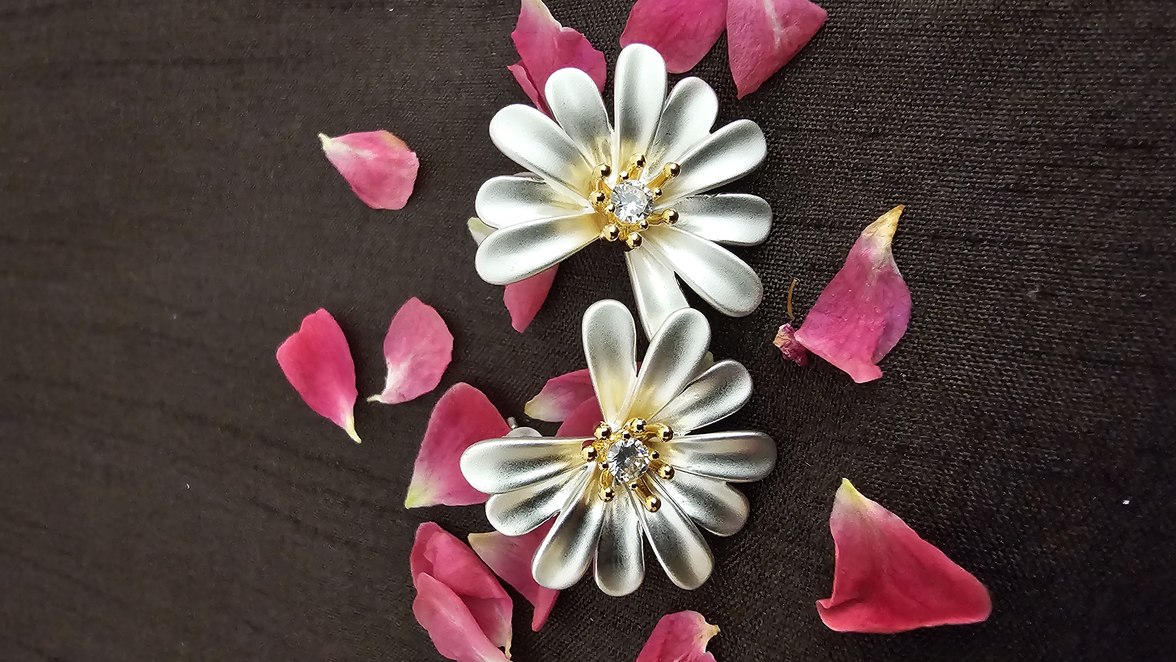 Elegant Flower-Shaped Earrings