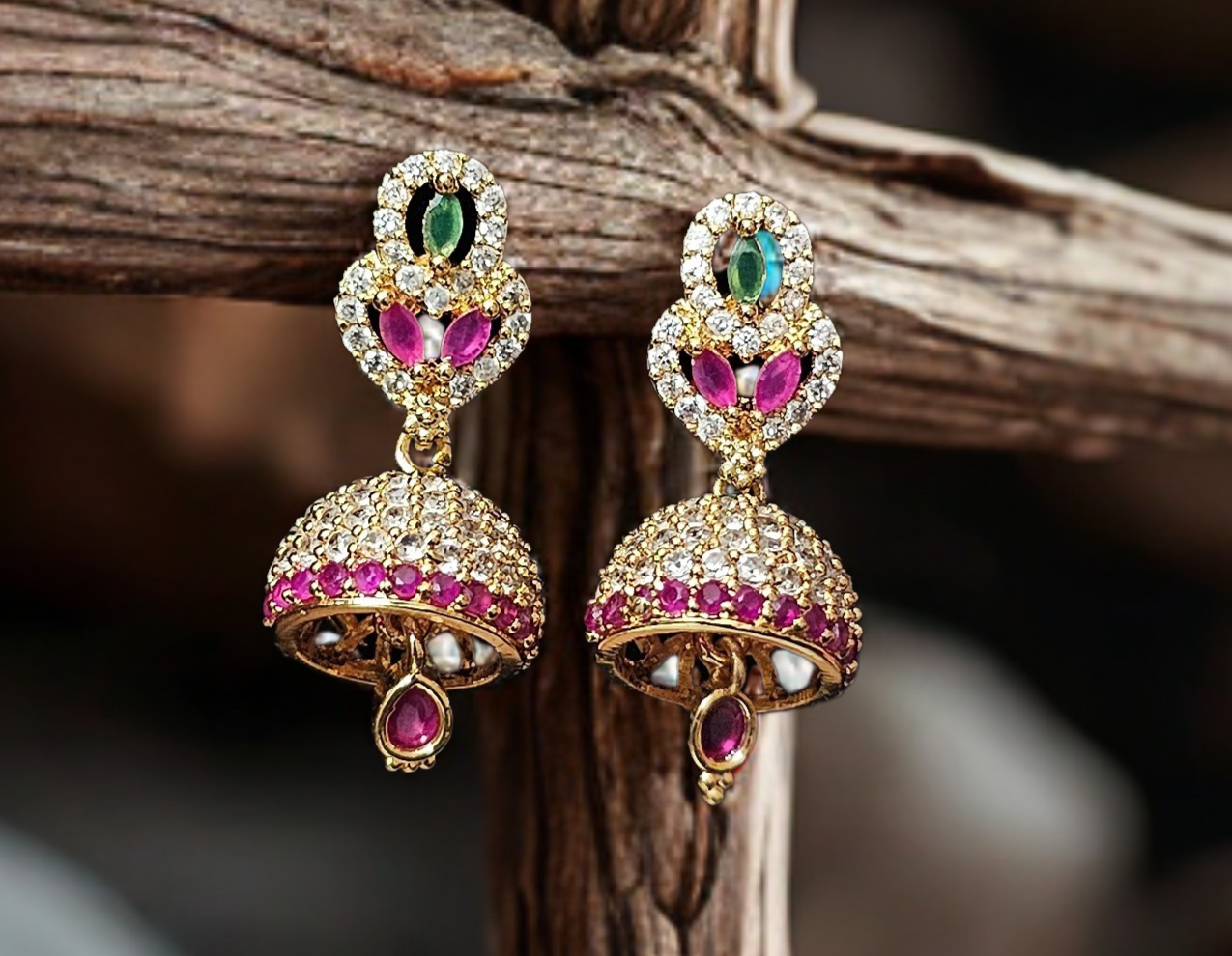 Traditional Jhumka Earrings