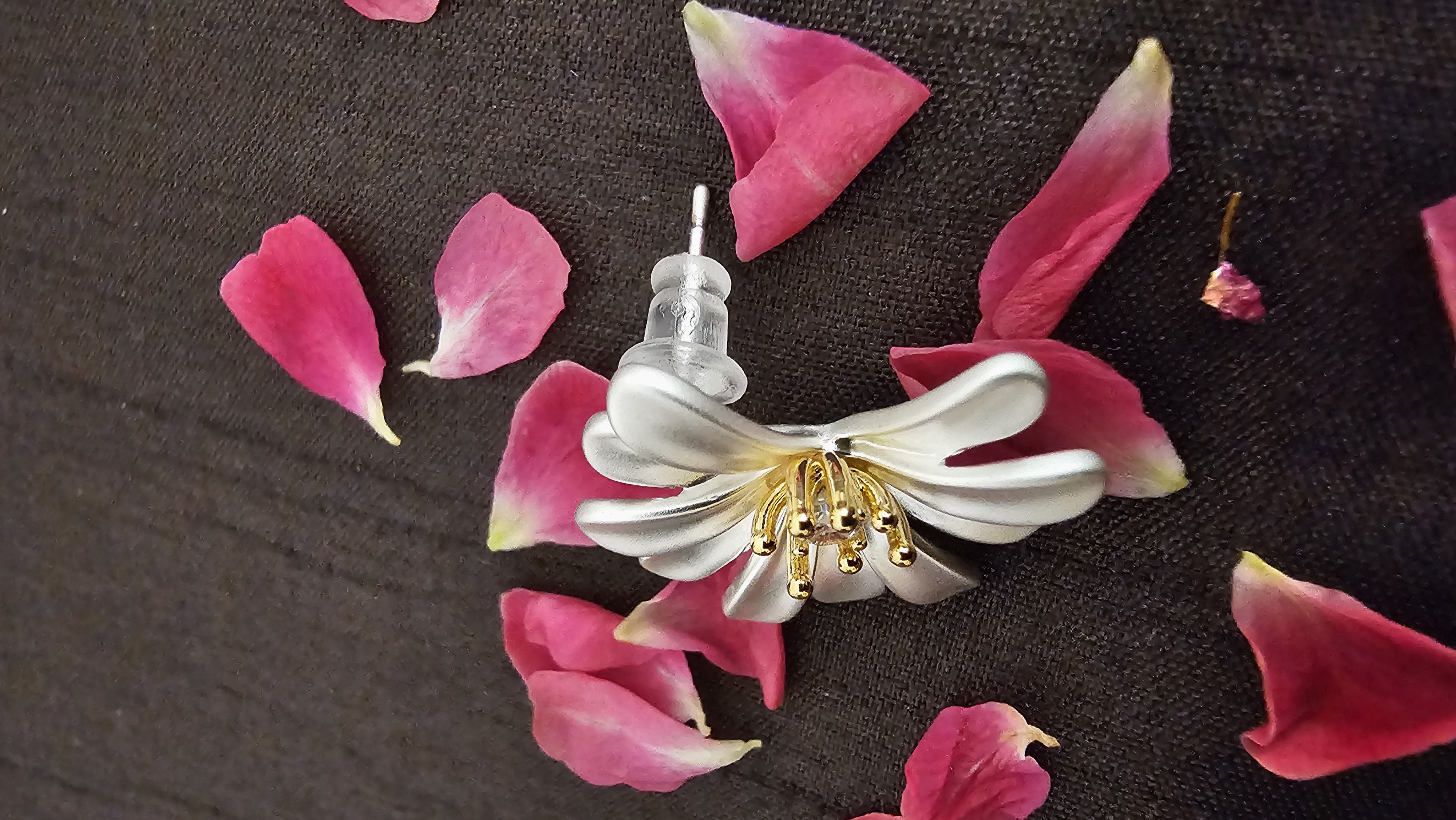 Elegant Flower-Shaped Earrings