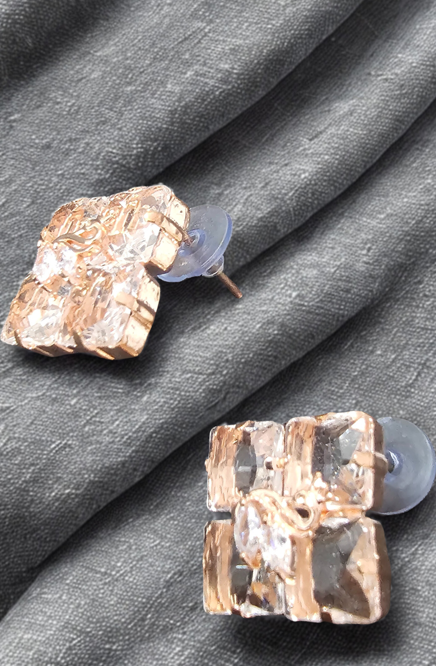 Elegant Swan Crystal Earrings