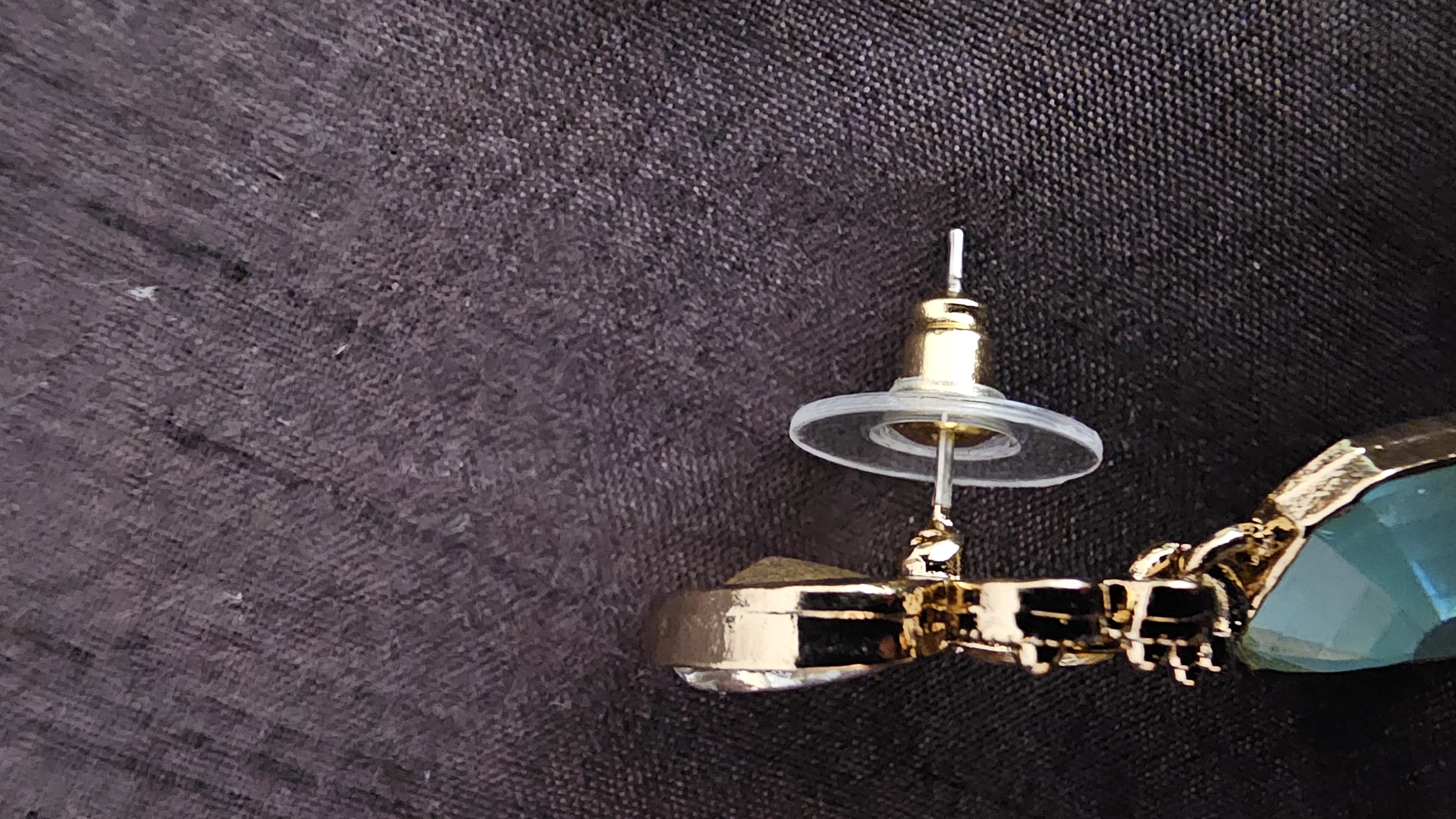 Elegant Gemstone Drop Earrings