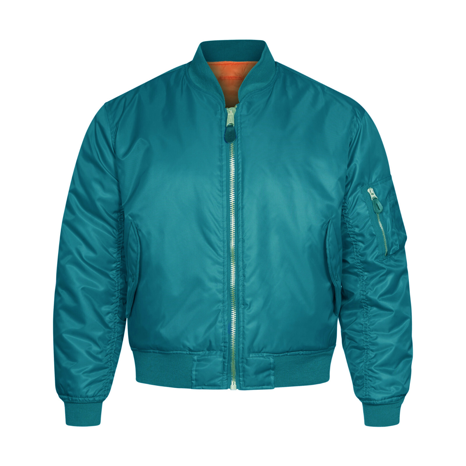Teal Bomber Jacket
