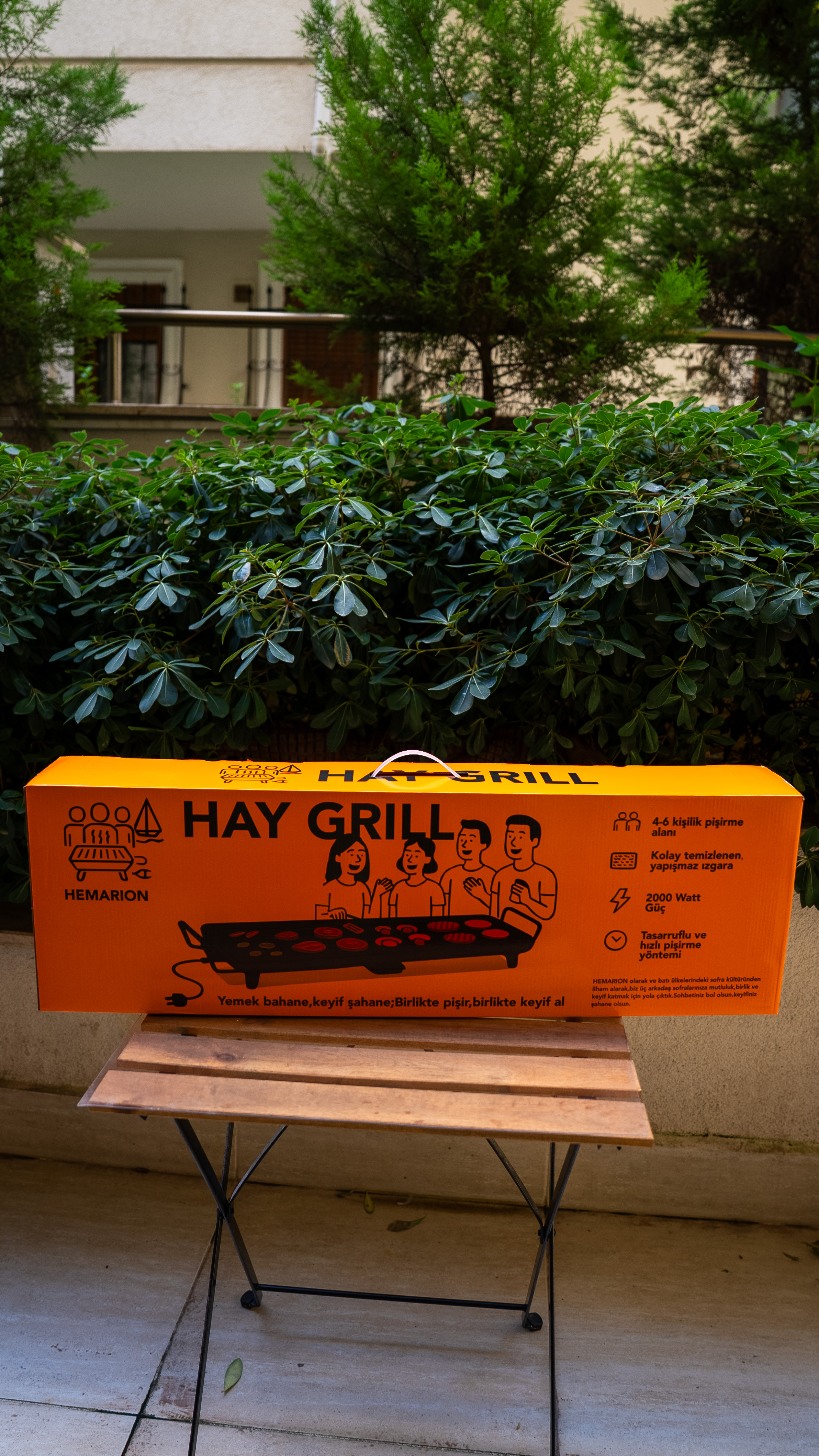HAY GRILL - YENİ NESİL ELEKTRİKLİ IZGARA -
